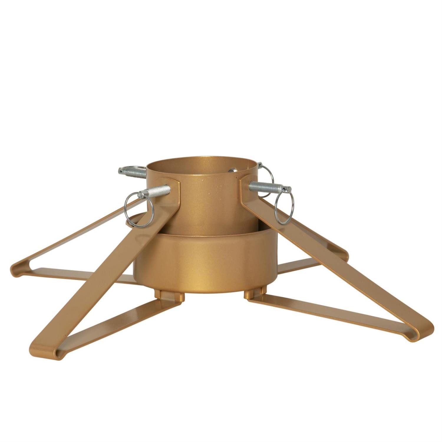 MARELIDA Christbaumständer Ёлочные подставки Baumöhe bis 2,6m Wassertank 0,9l gold (1-tlg)
