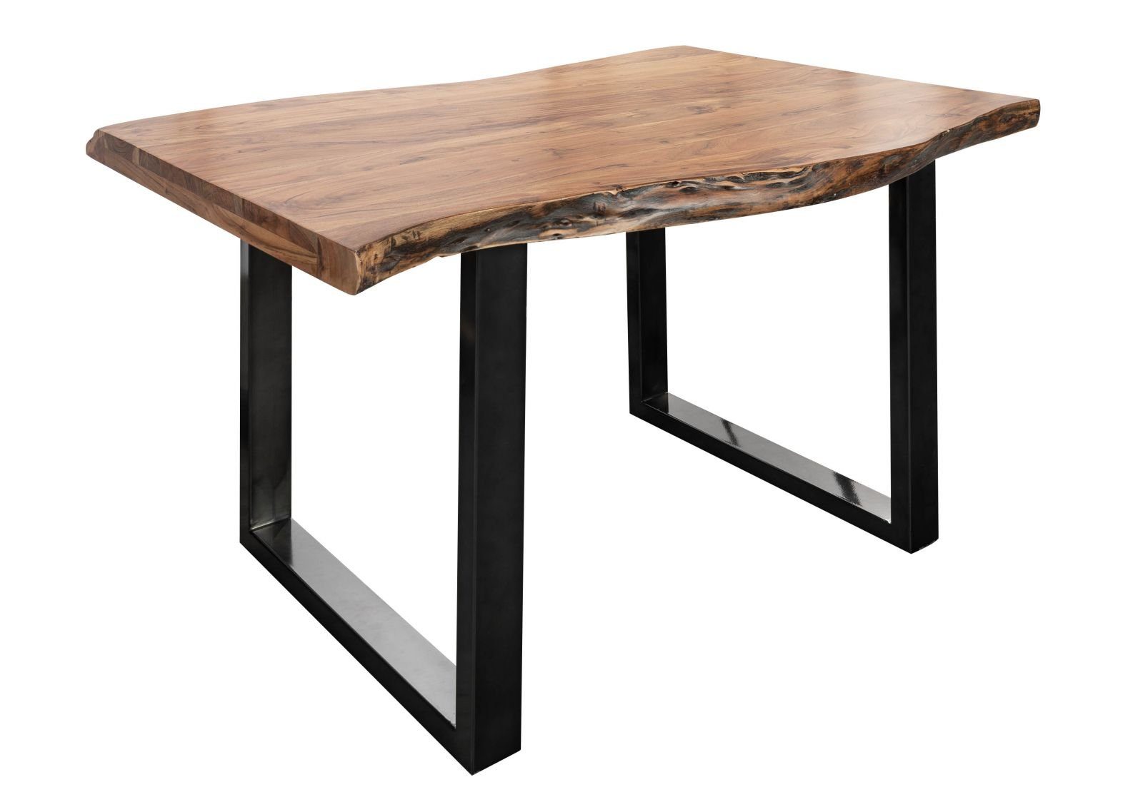 Massivmoebel24 Baumkantentisch FREEFORM (Baumtisch Akazie 140x90x77 günstig online kaufen