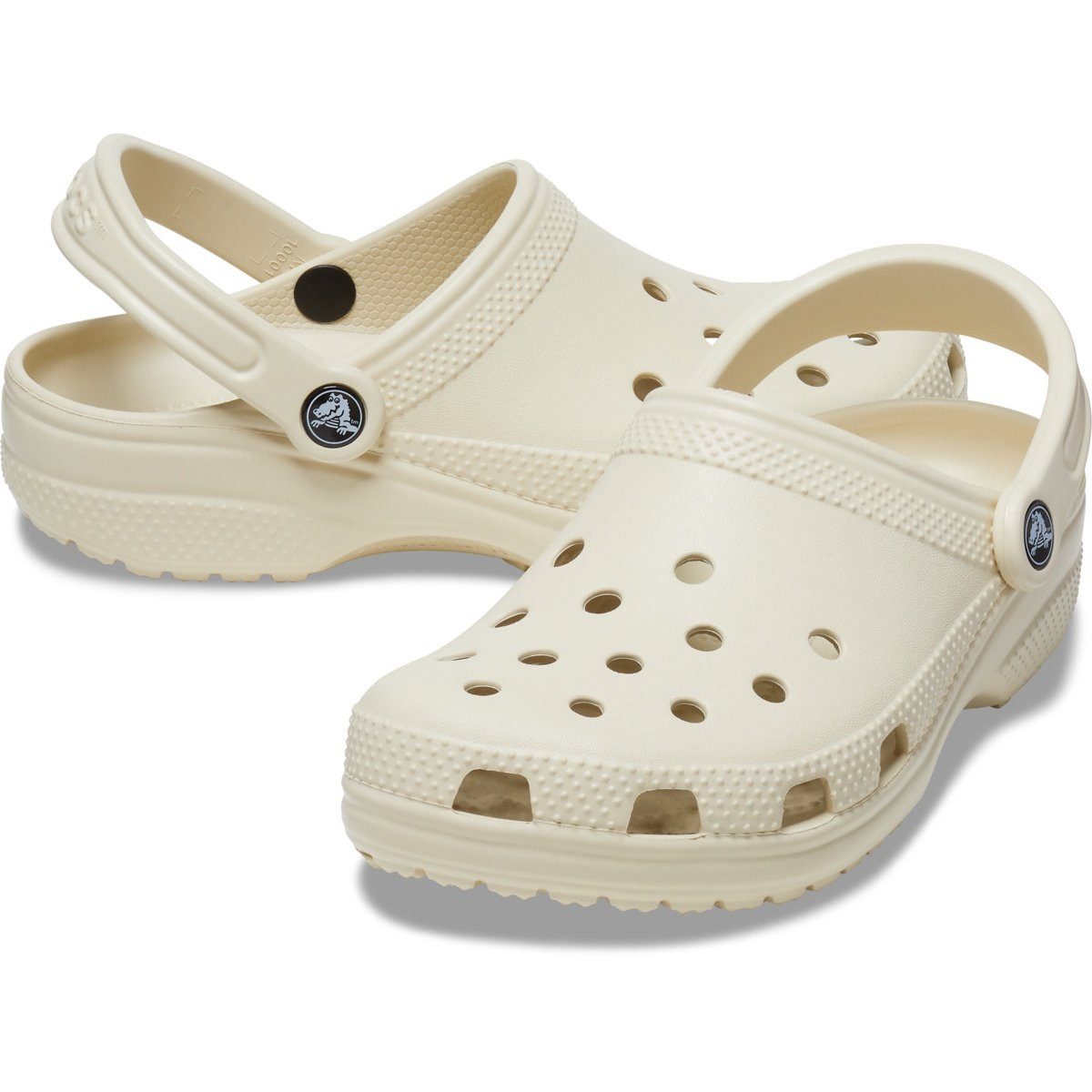 Crocs Sandale Classic Clog Bone beige Badeschuh günstig online kaufen