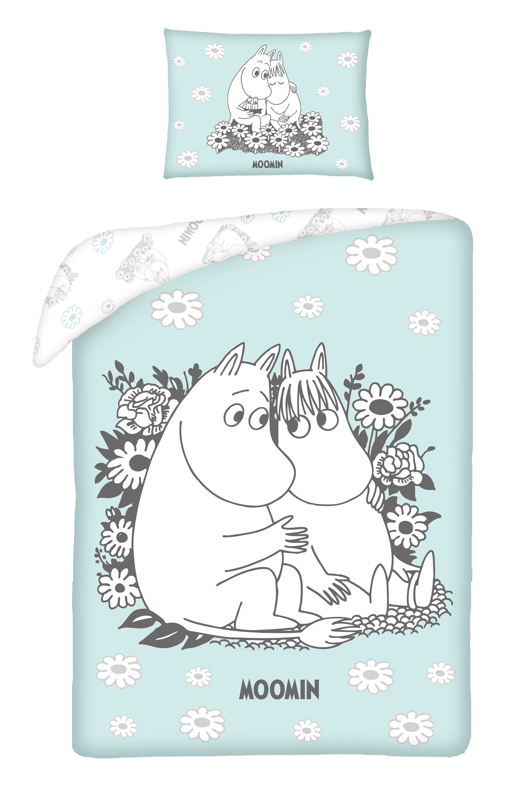 Babybettwäsche Moomin Babybettwäsche 100 x 135 cm, MOOMIN