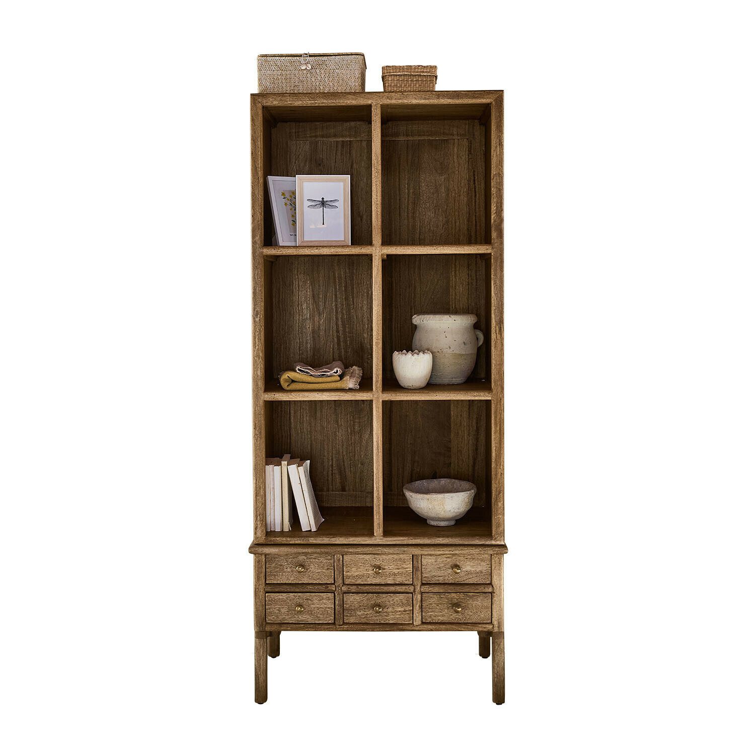 Mirabeau Hochschrank Schrank Novéas braun