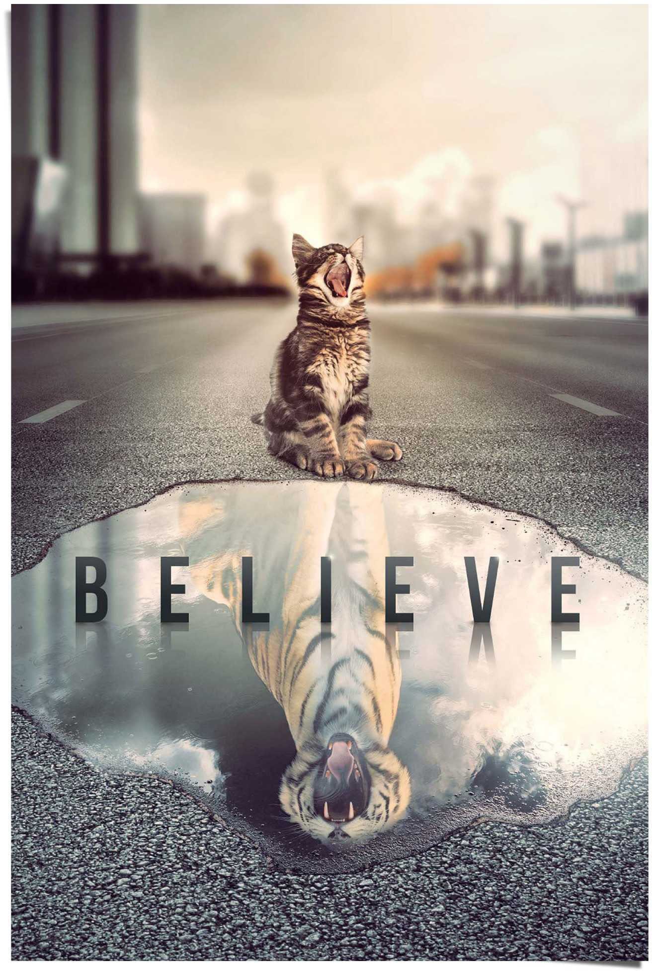 Reinders! Poster Glaube an dich!
