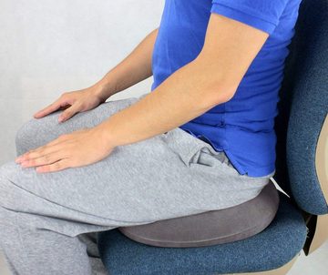 HYTIREBY Sitzkissen Aufblasbares orthopädische rund Kissen Weich Sitzring mit Pumpe, für Hämorrhoiden, Steibbeinschmerzen, Rollstühle, Schwangere