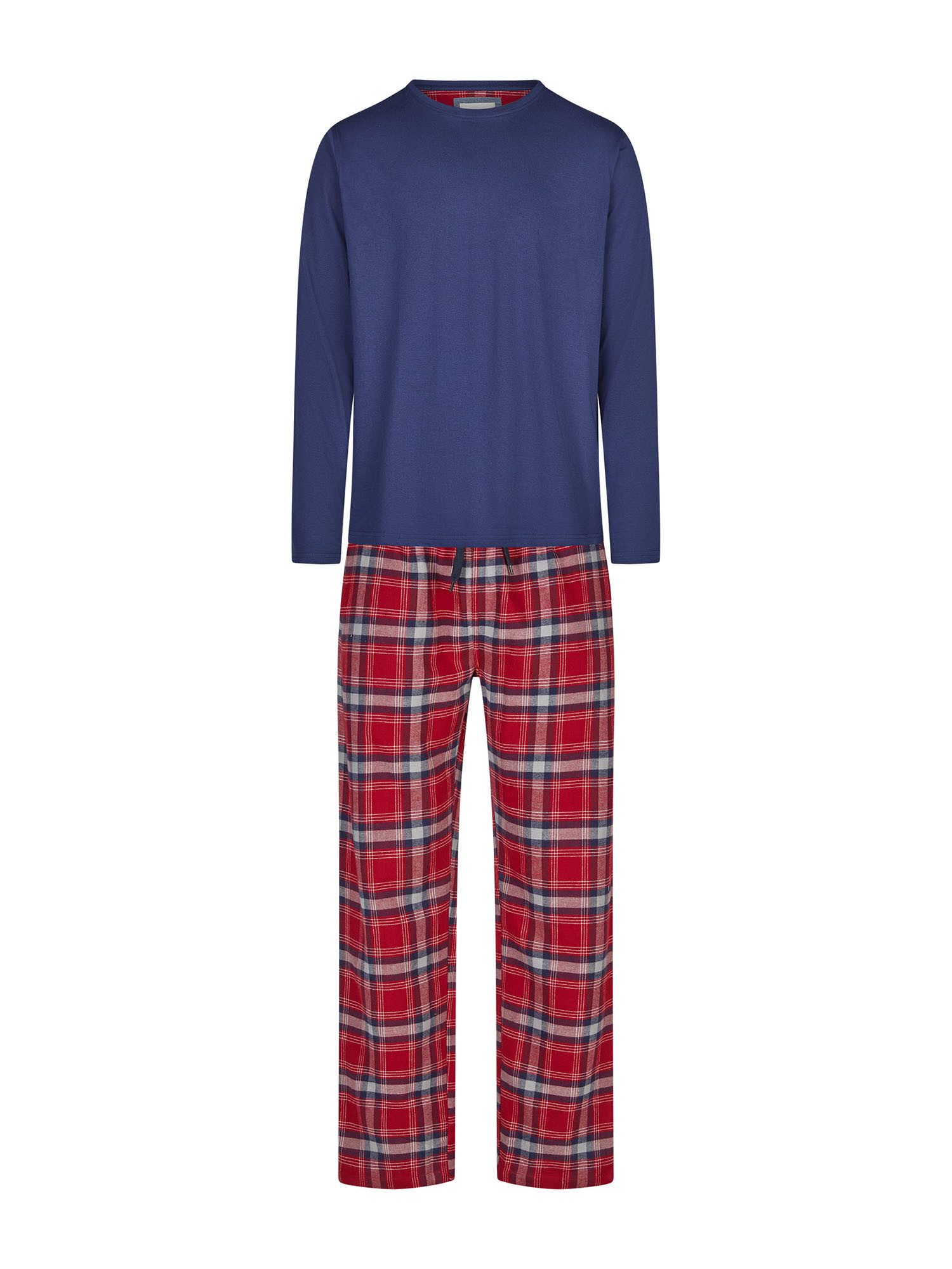 Phil & Co. Pyjama Flanell (2 tlg) Schlafanzug, Pyjama Set, Nachtwäsche günstig online kaufen