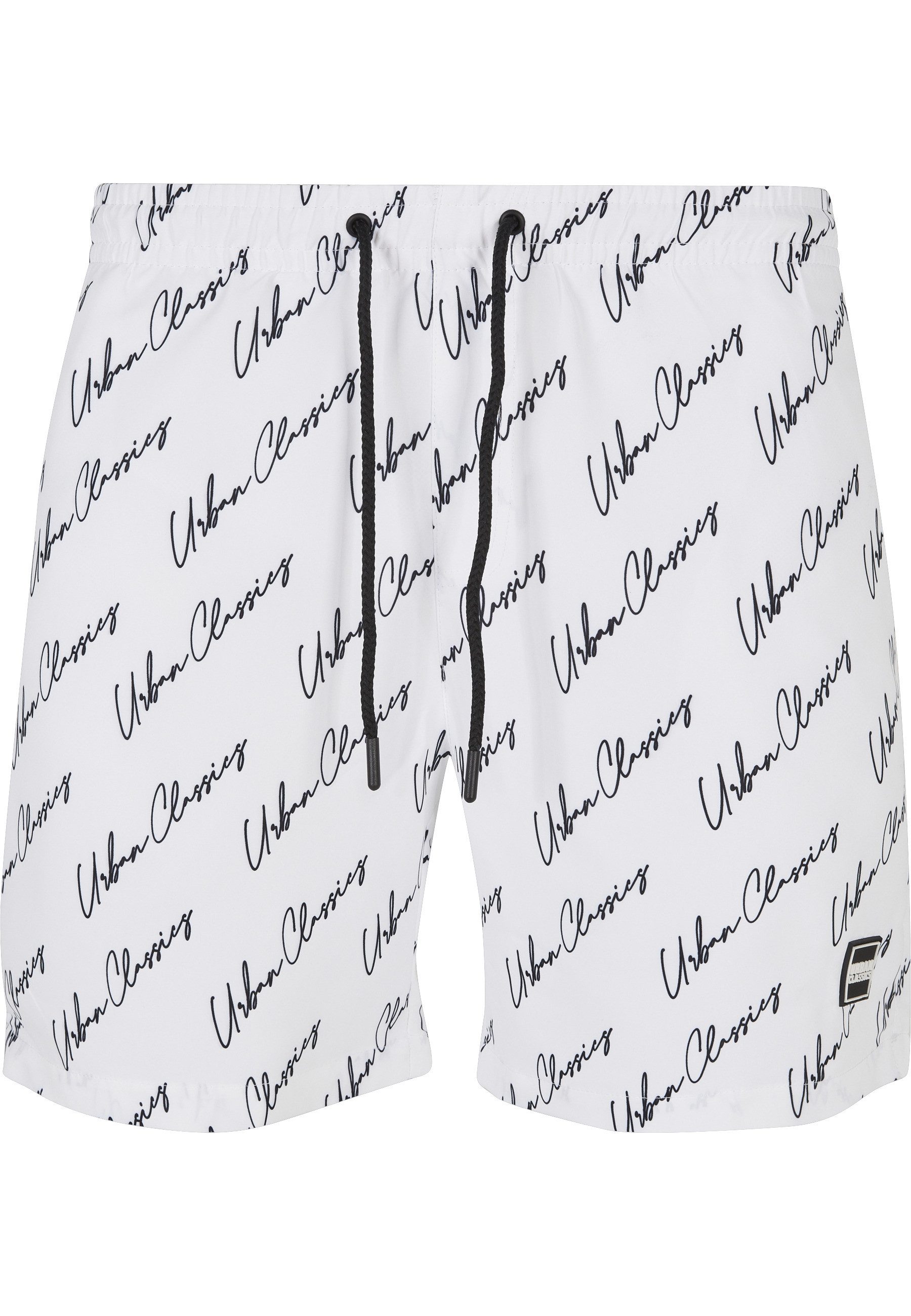 URBAN CLASSICS Badeshorts Urban Classics Herren Pattern Swim Shorts