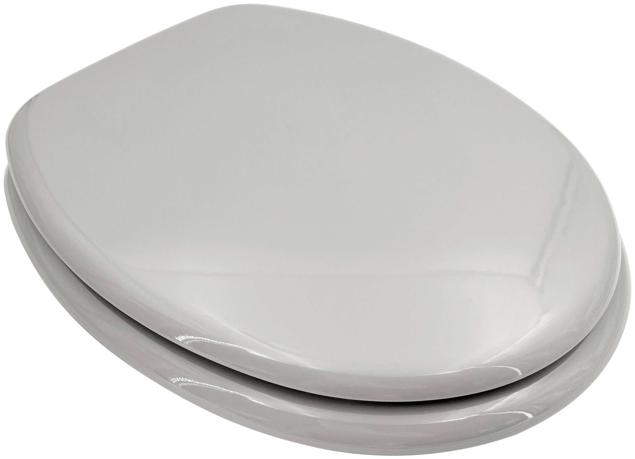 ADOB WC-Sitz, äußerst stabil, Messing verchromte Scharniere