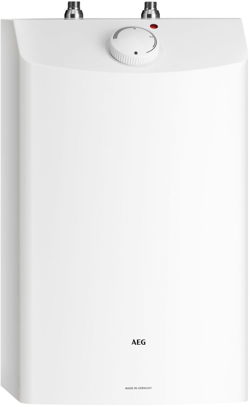AEG Haustechnik Kleinspeicher DKU 10, Untertischboiler 10 Liter, Sicherheitsgruppe zwingend erforderlich, mit Stecker