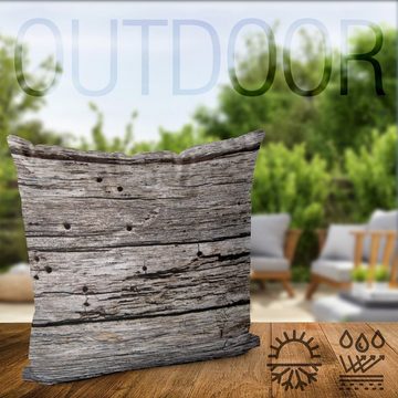Kissenbezug, VOID, Sofa-Kissen Ausgebleichte Holzplanken Outdoor Indoor Holz Holzoptik