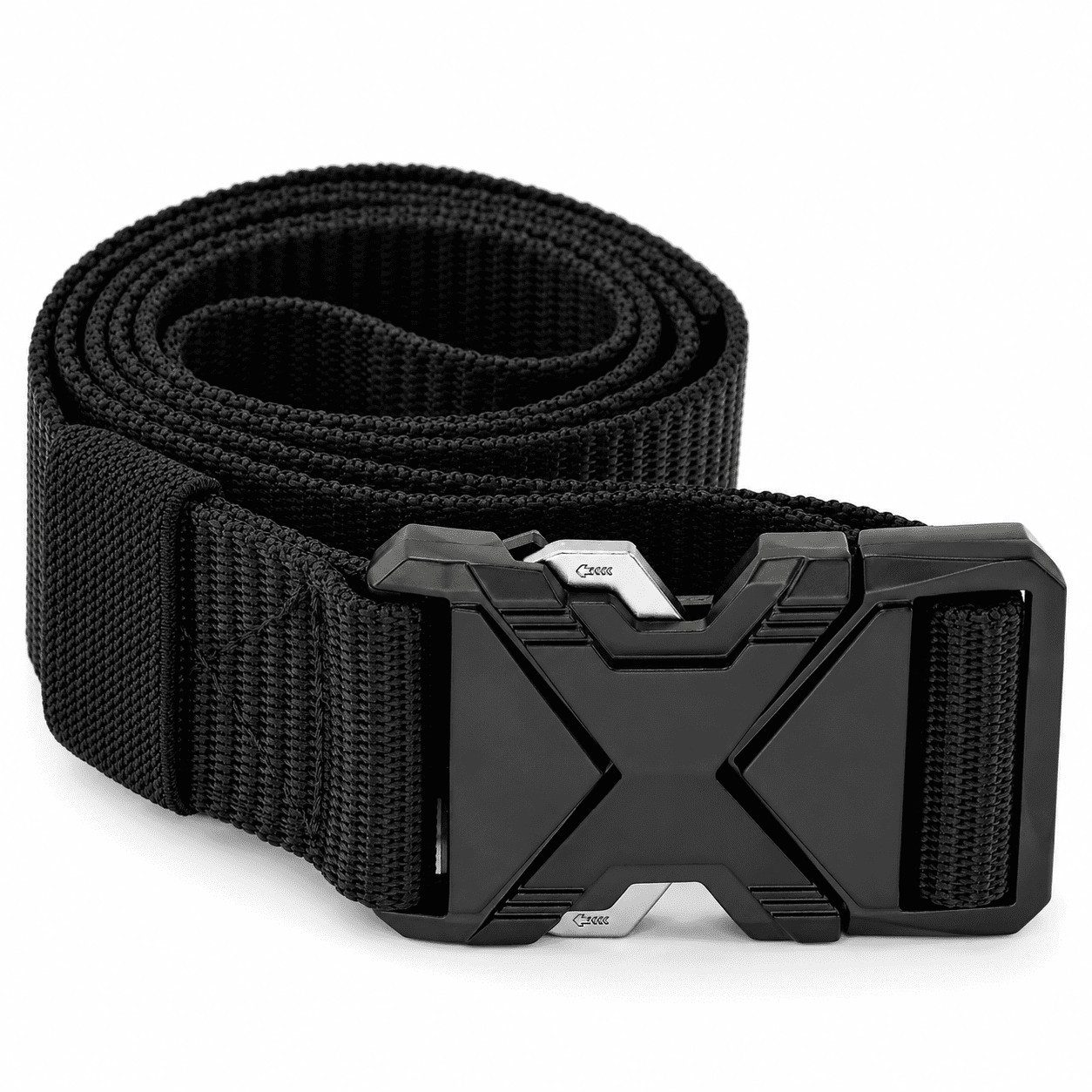 MidGard Hüftgürtel taktischer Gürtel aus Nylon, Hochleistung-Hosengürtel Arbeitsgürtel (2-St) mit Schnellverschluss für Damen & Herren
