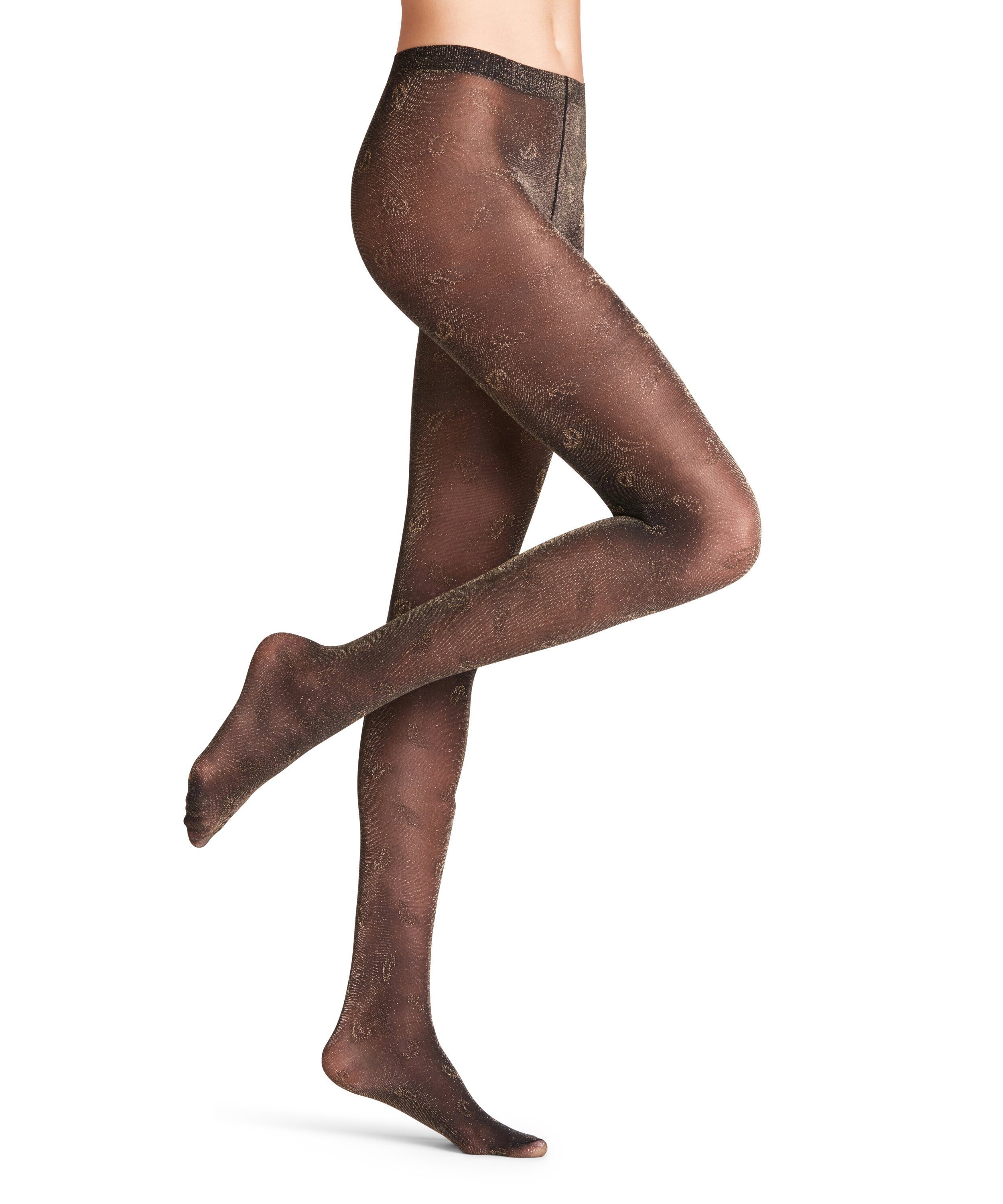 FALKE Feinstrumpfhose Day to Night Strumpfhose mit Glitzereffekt 30 DEN (1 St) mit Glitzereffekt