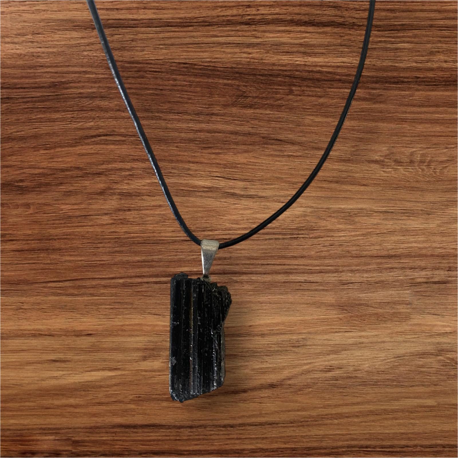 Eden Stone Perlenkette Edelstein Kette Schwarzer Turmalin (Schörl) Schutzan günstig online kaufen