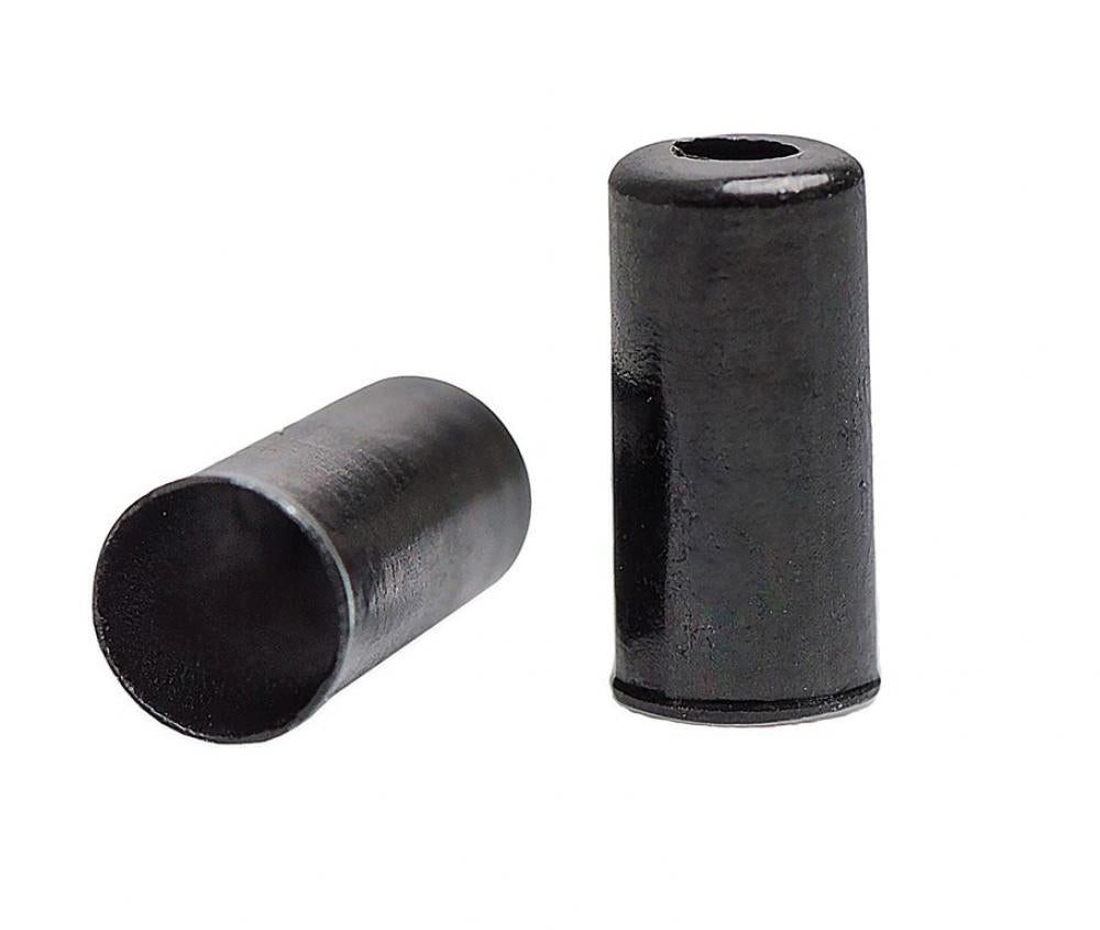 Capgo Bremszug capgo BL Endkappe Bremsaußenhülle Messing Ø 5 mm Schwarz - 200er Pack