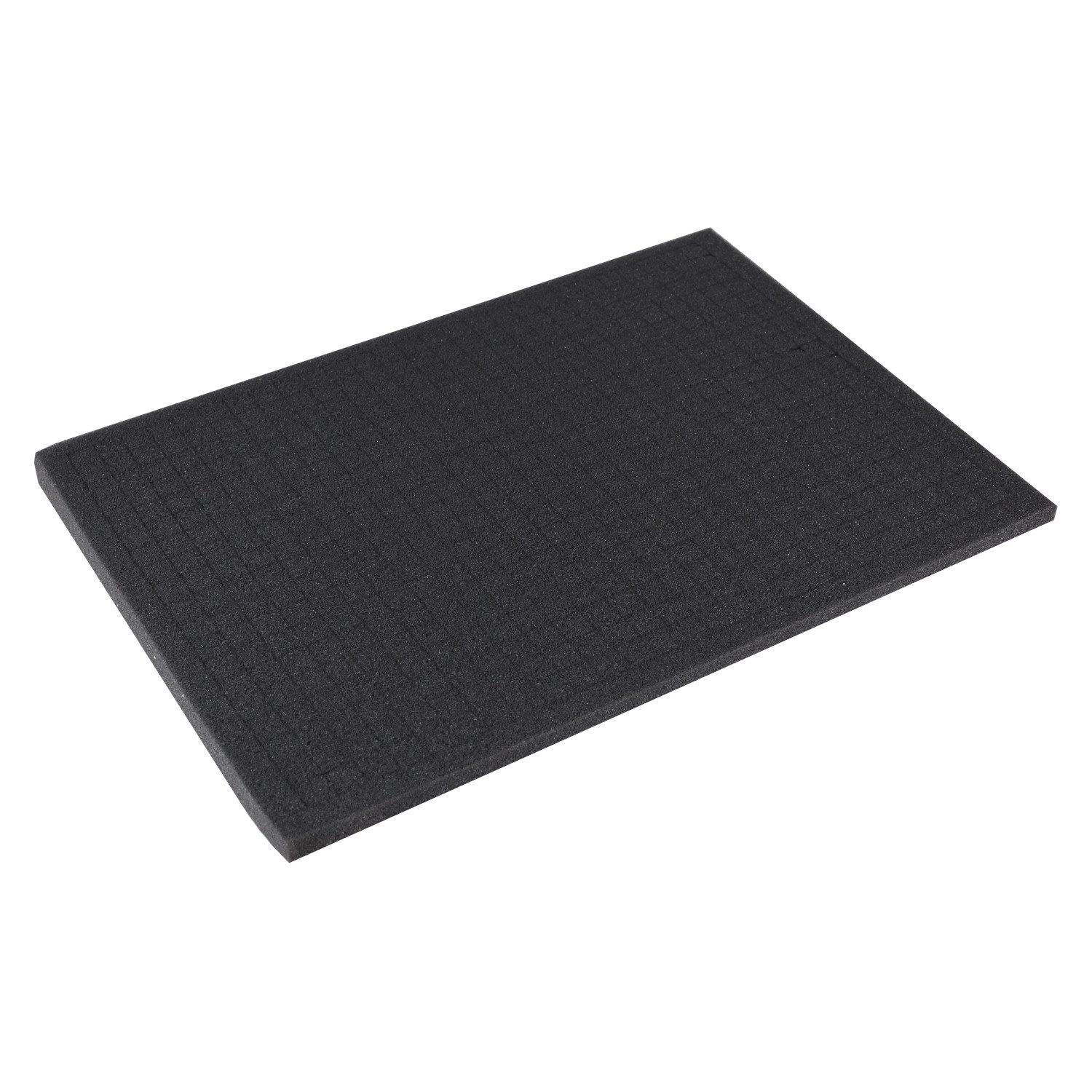 HMF Rasterschaumstoff Rasterschaumstoff, Würfelschaum, 440 x 315 mm, Koffereinlage, Tabletop, Höhe: 10 mm