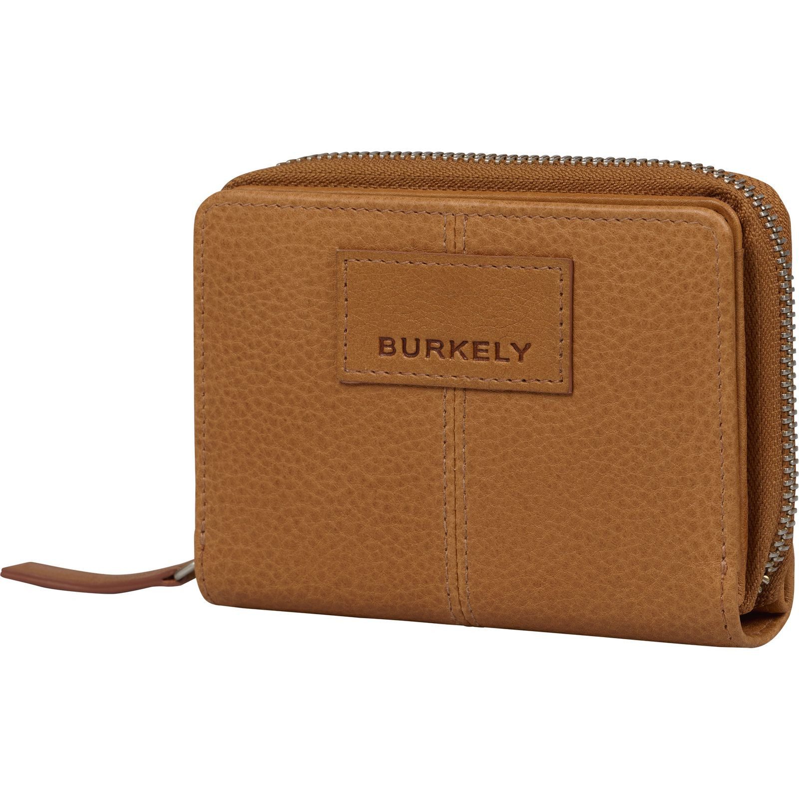 Burkely Geldbörse Double Flap Wallet, aus echtem Leder