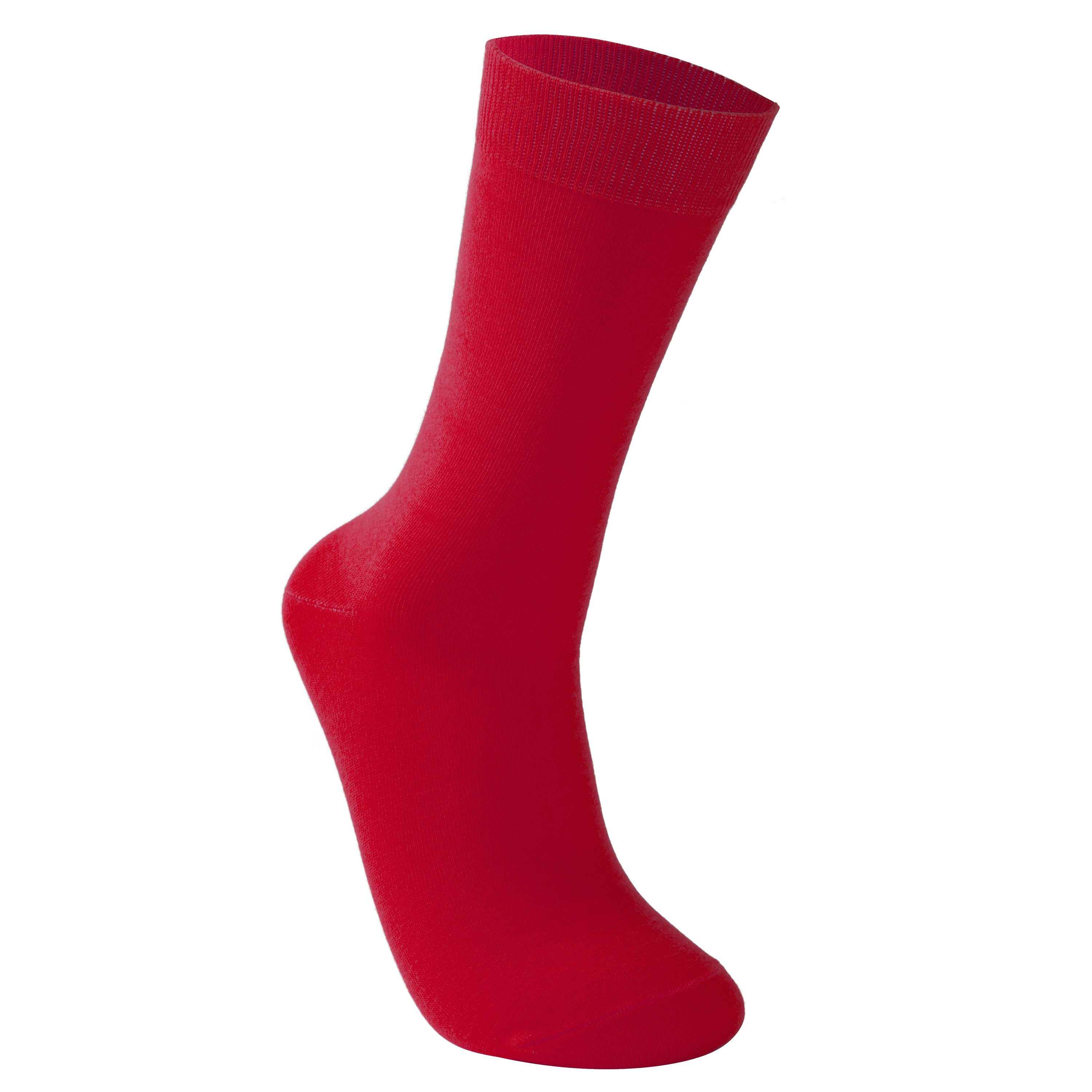 Vkele Businesssocken Bunte Socken (6-Paar) Geschenkpack einfarbige socken herrensocken, Crew Socken – Bild 5 von 5