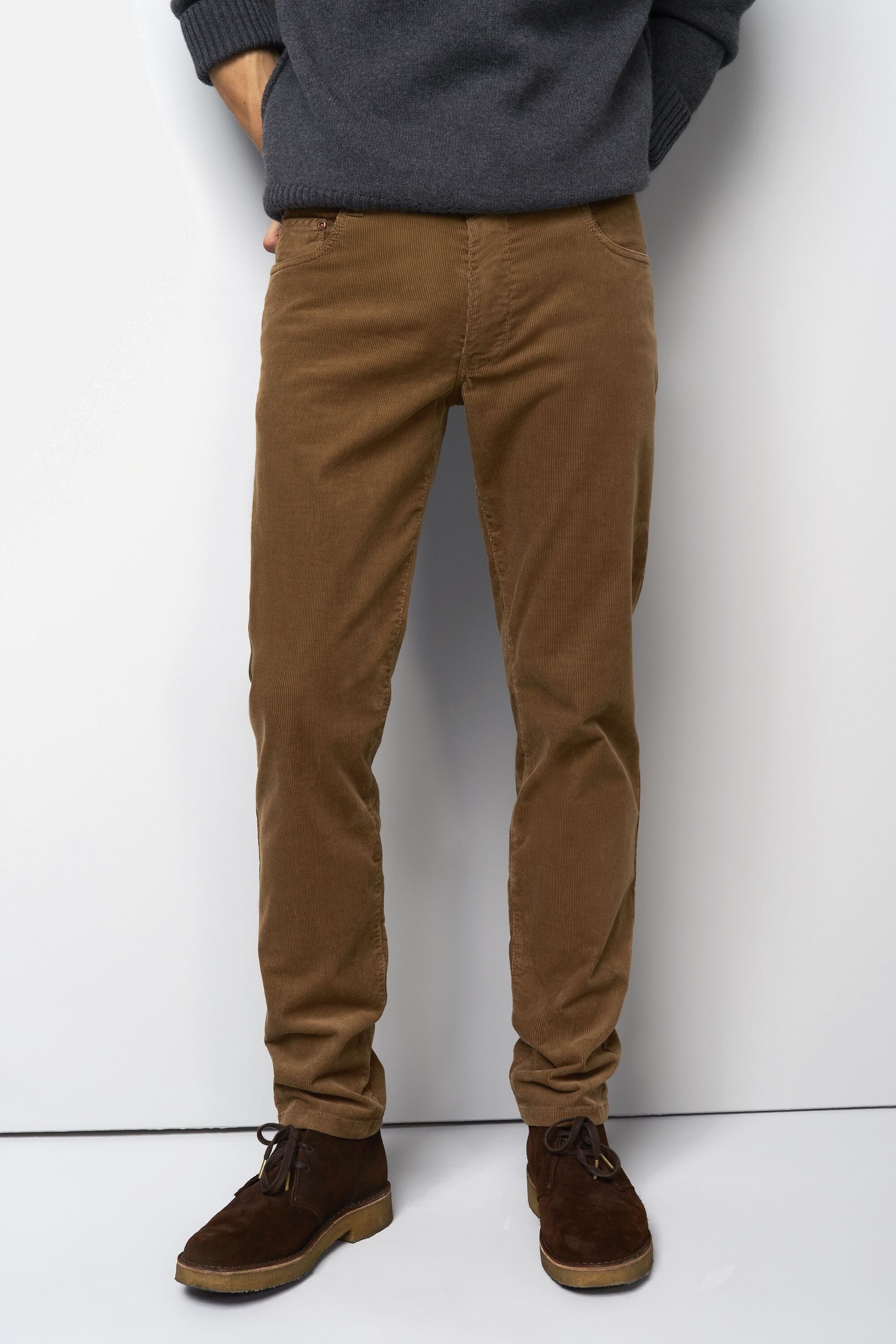 MEYER Chinos M5 Five Pocket M5 Five aus Casual Cord – Bild 4 von 5