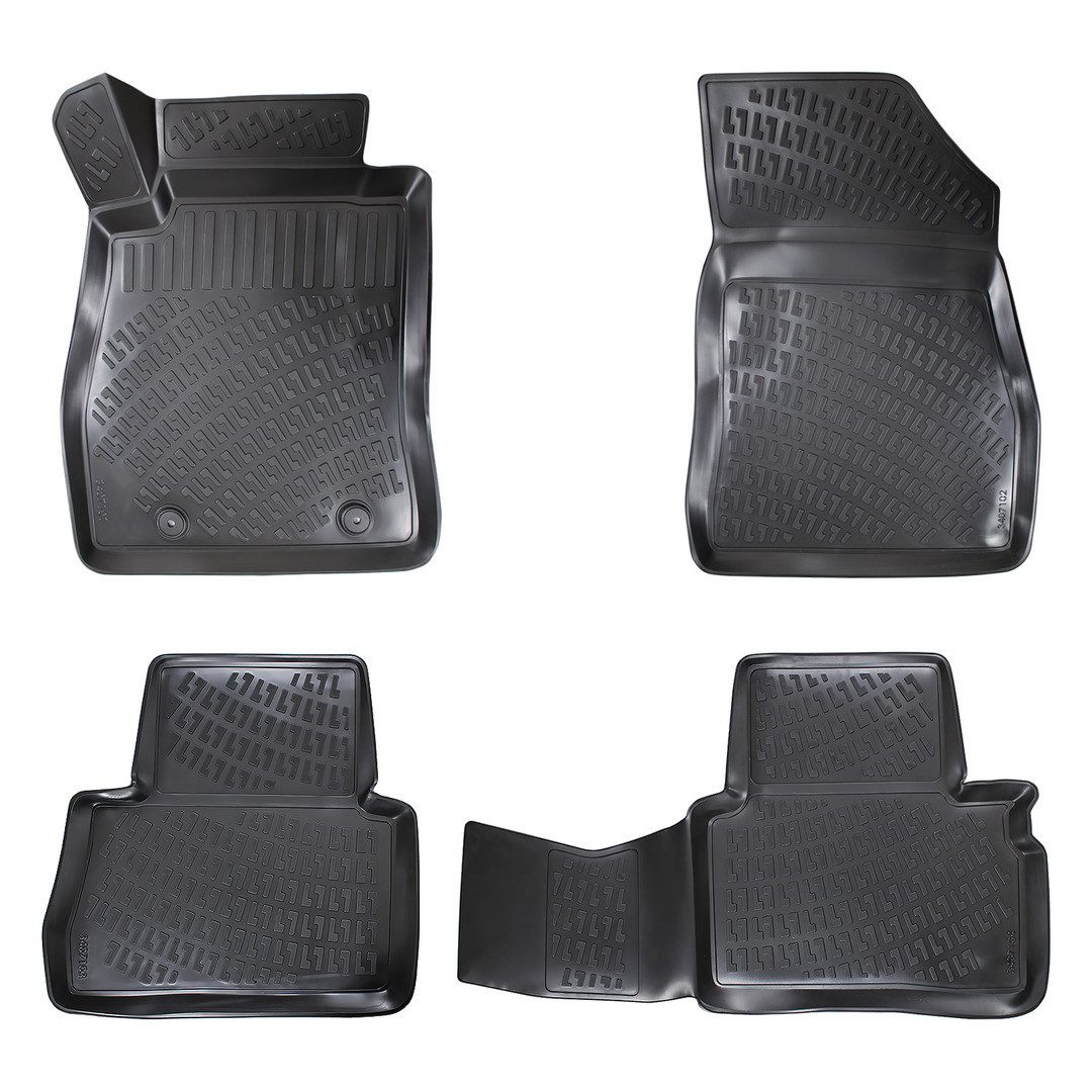 fussmattenprofi.com Auto-Fußmatte 3D Fussmatten Set passend für Nissan Juke (1.Gen) Baujahr 2010-2018 (1 St), für Nissan Nissan Juke