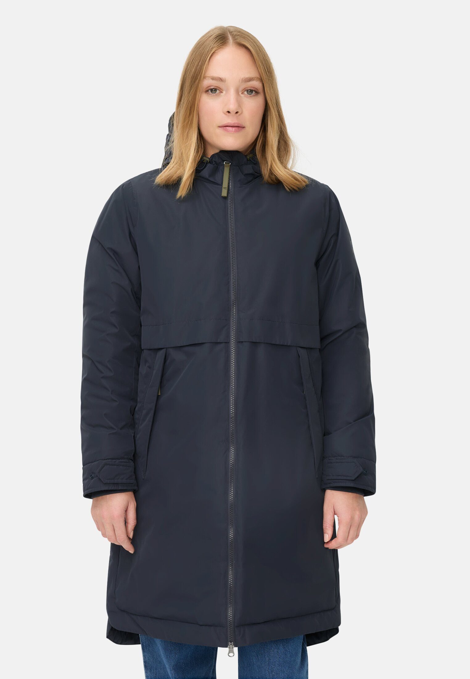 camel active Funktionsparka mit Kapuze Langarm Kapuze günstig online kaufen