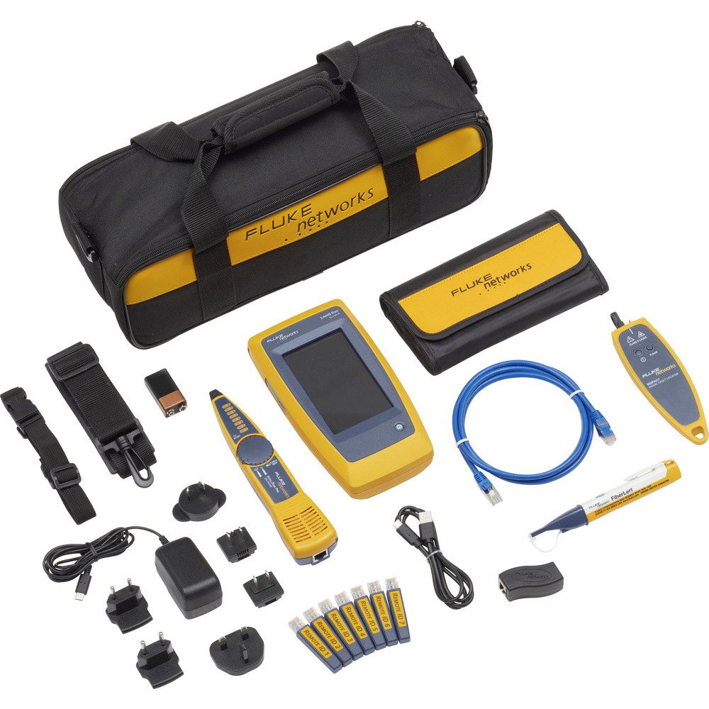Crimpzange Fluke Networks LIQ-DUO-VFL-LFD-H6EU Netzwerktester Passend für (Netzwe