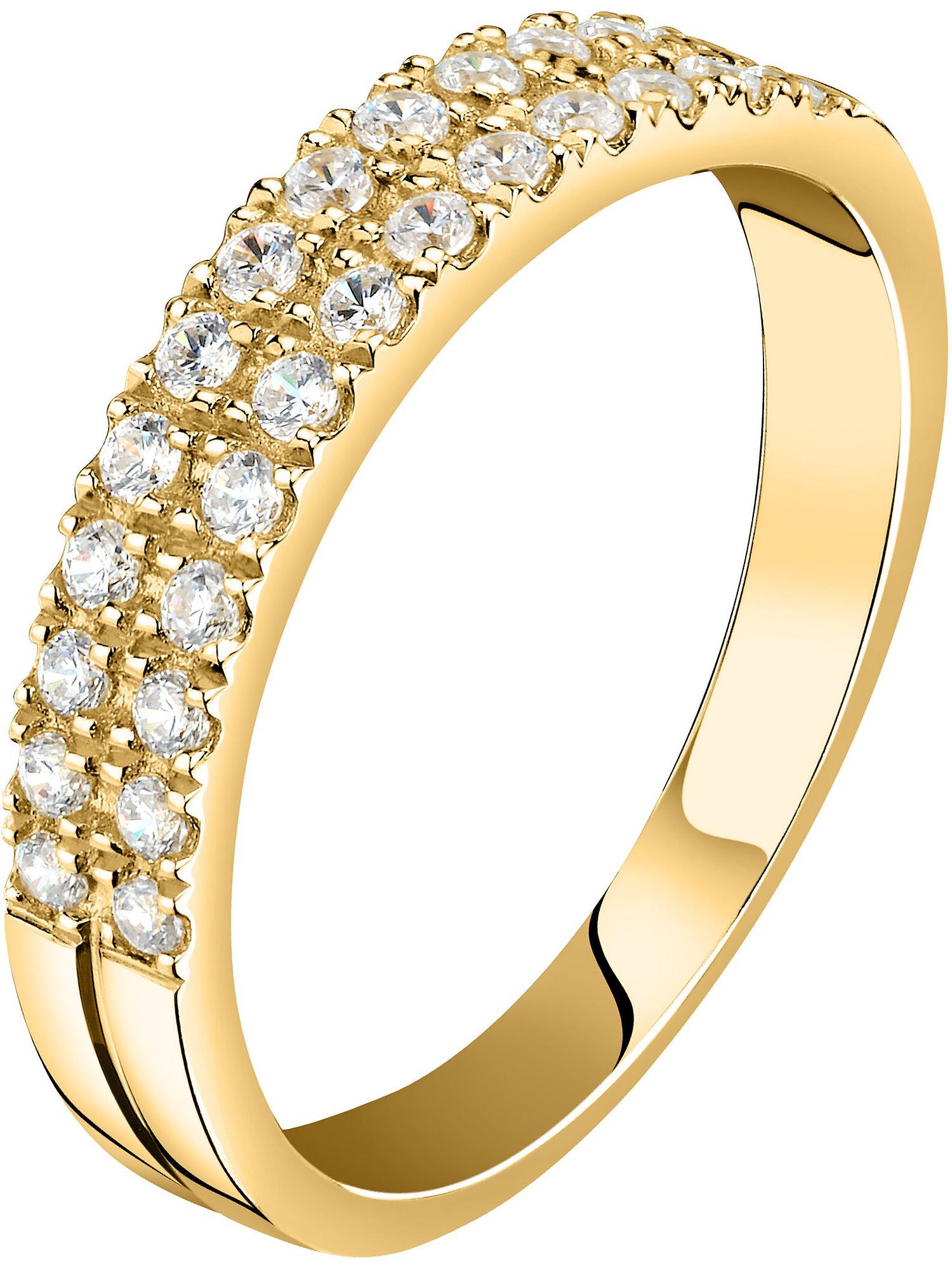 CHRIST Diamantring CHRIST Damen-Damenring 585er Gelbgold 14 Diamant günstig online kaufen