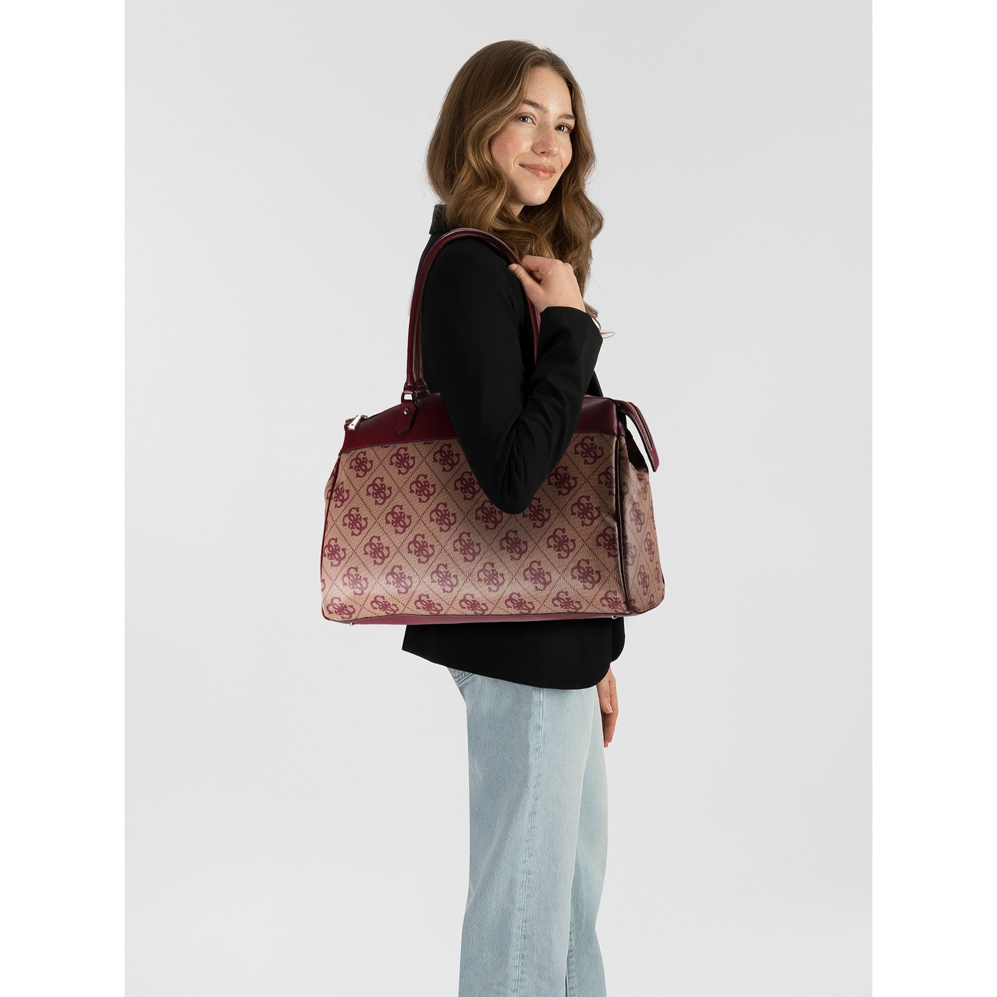 Guess Schultertasche Berta, Polyurethan