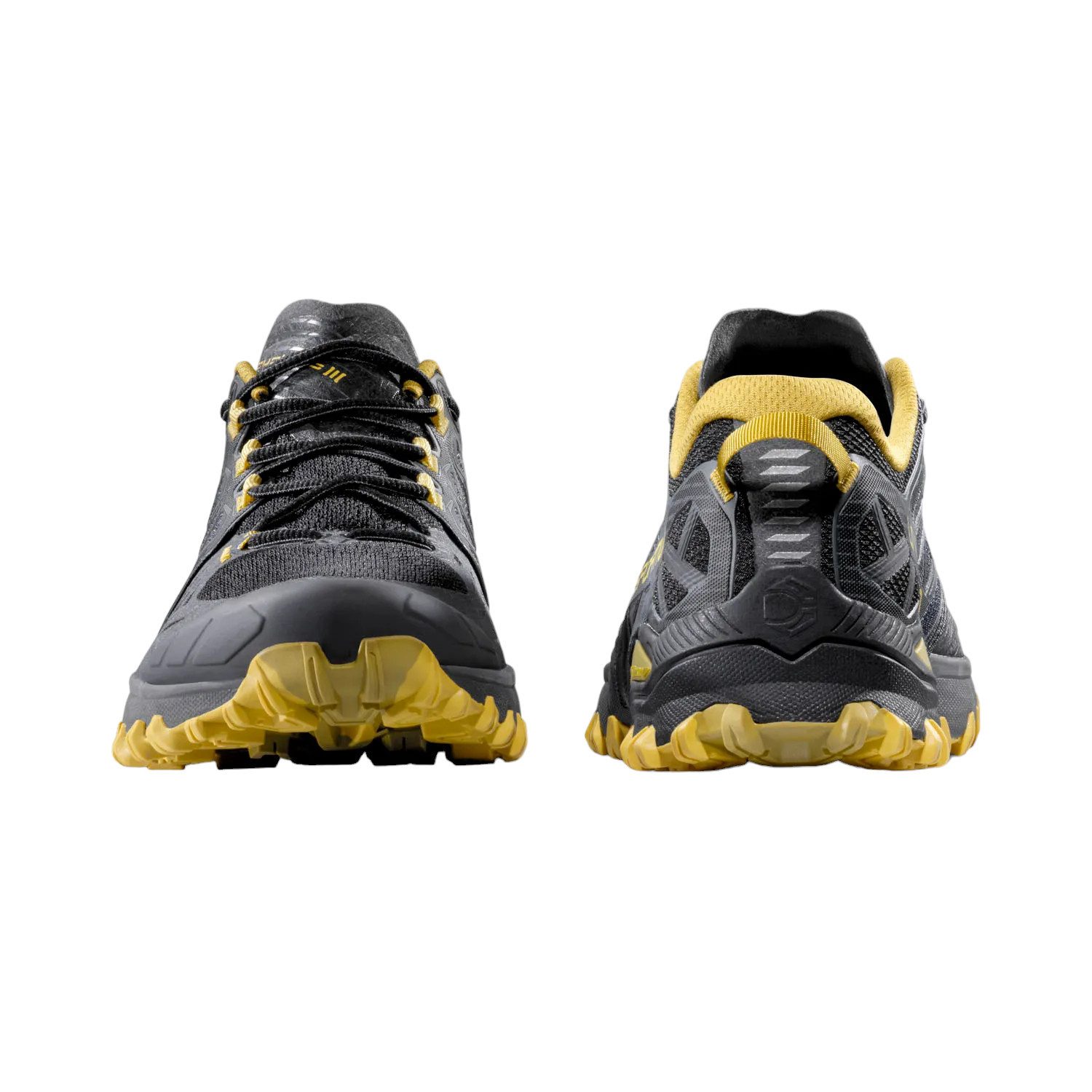 La Sportiva Trail-Laufschuhe Bushido III 2024 carbongrau/gelb Herren Wanderschuh