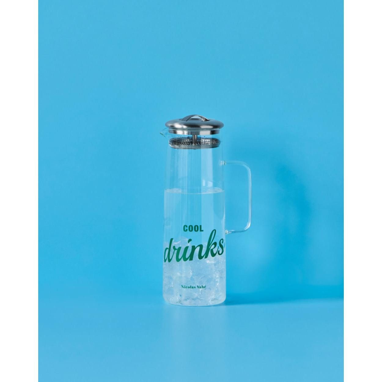 Nicolas Vahé Karaffe Krug mit Deckel und Edelstahlsieb