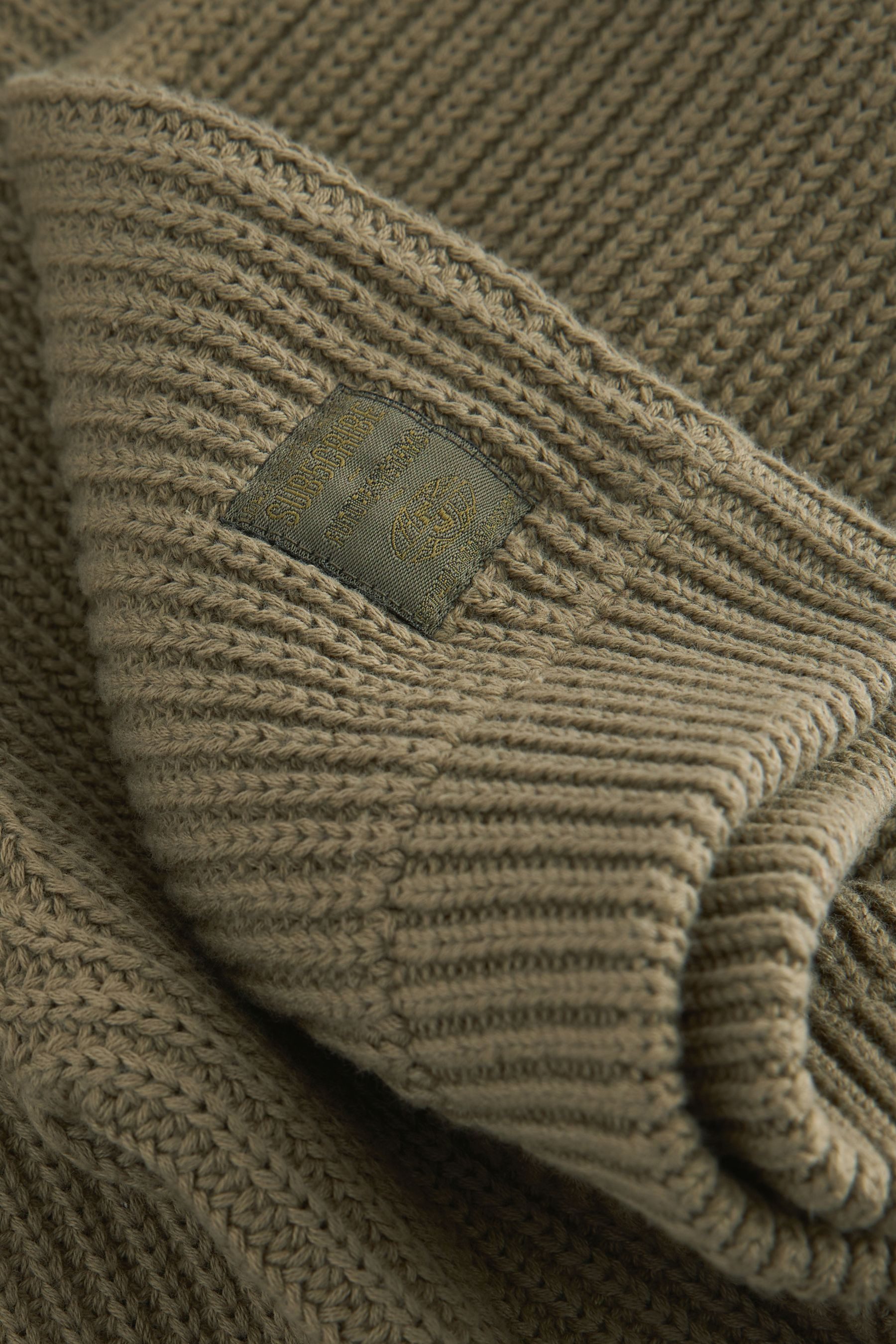 Next Strickjacke Gestrickter Utility-Troyer (1-tlg)