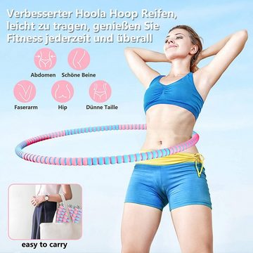 GOLDEN Hula-Hoop-Reifen Hula Hoop für Erwachsene & Kinder zur Gewichtsabnahme und Massage