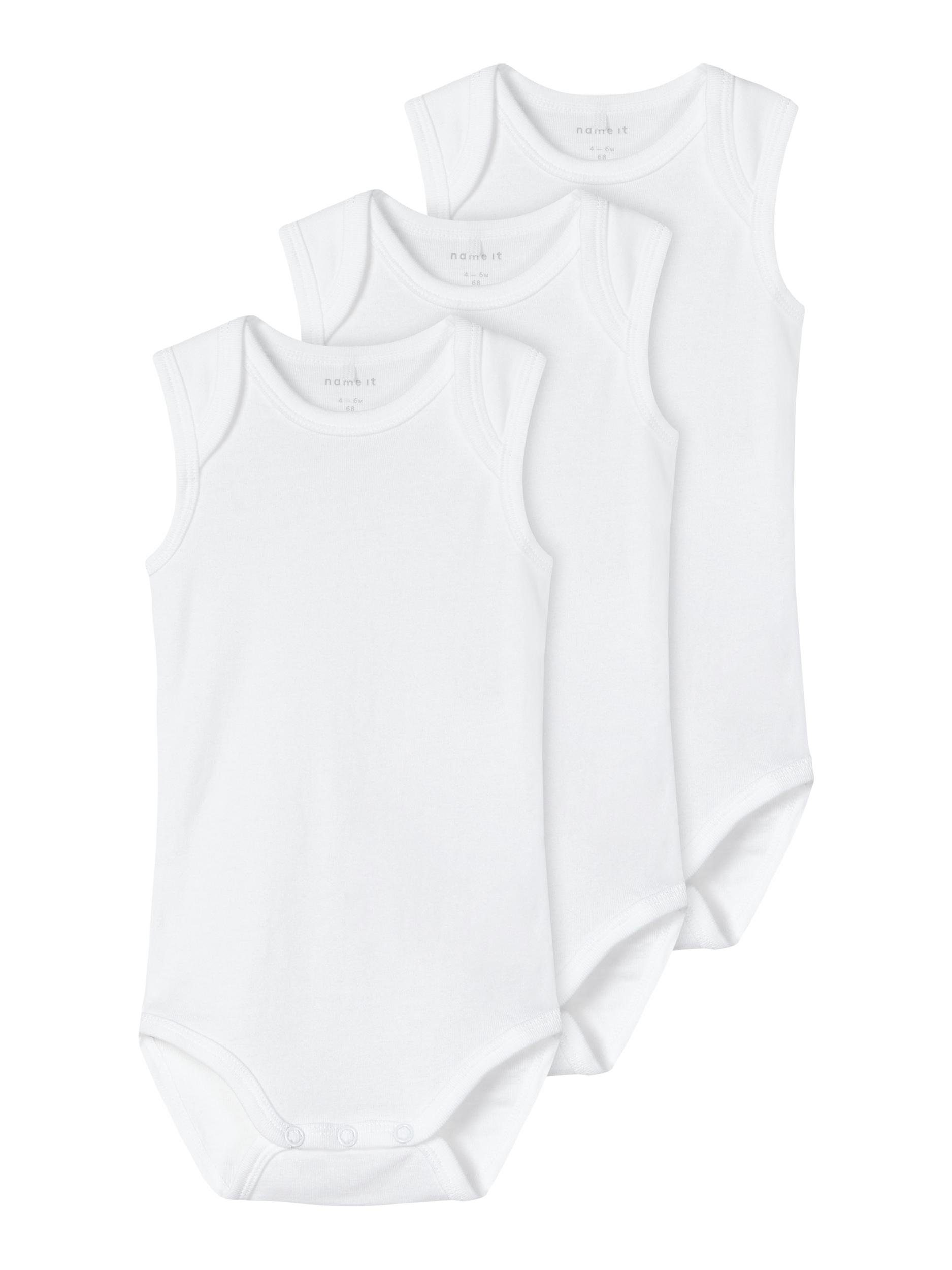 Name It Body NBNBODY 3P TANK SOLID WHITE 3
