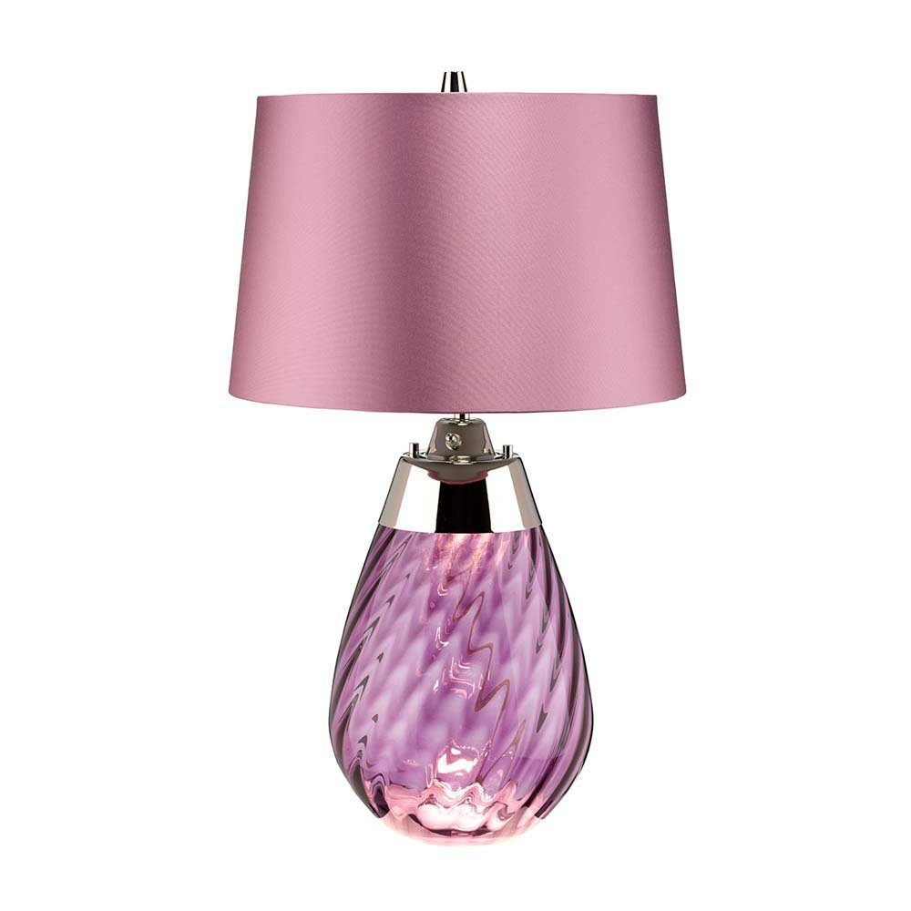 Elstead LIGHTING LED Tischleuchte, Leuchtmittel nicht inklusive, Tischlampe Nachttischlampe Schreibtischlampe Beistelllampe Glas
