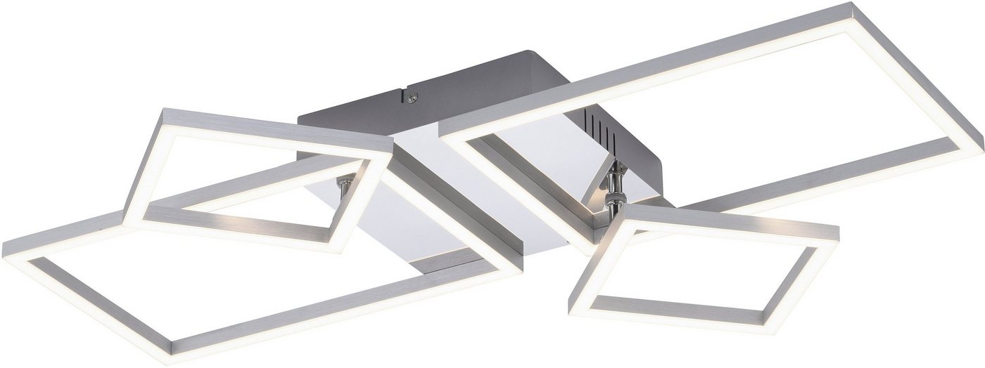 my home LED Deckenleuchte »Jorvin«, Moderne Deckenlampe stahl L65 x 33,8 cm, schwenkbar, flache Bauform-HomeTrends