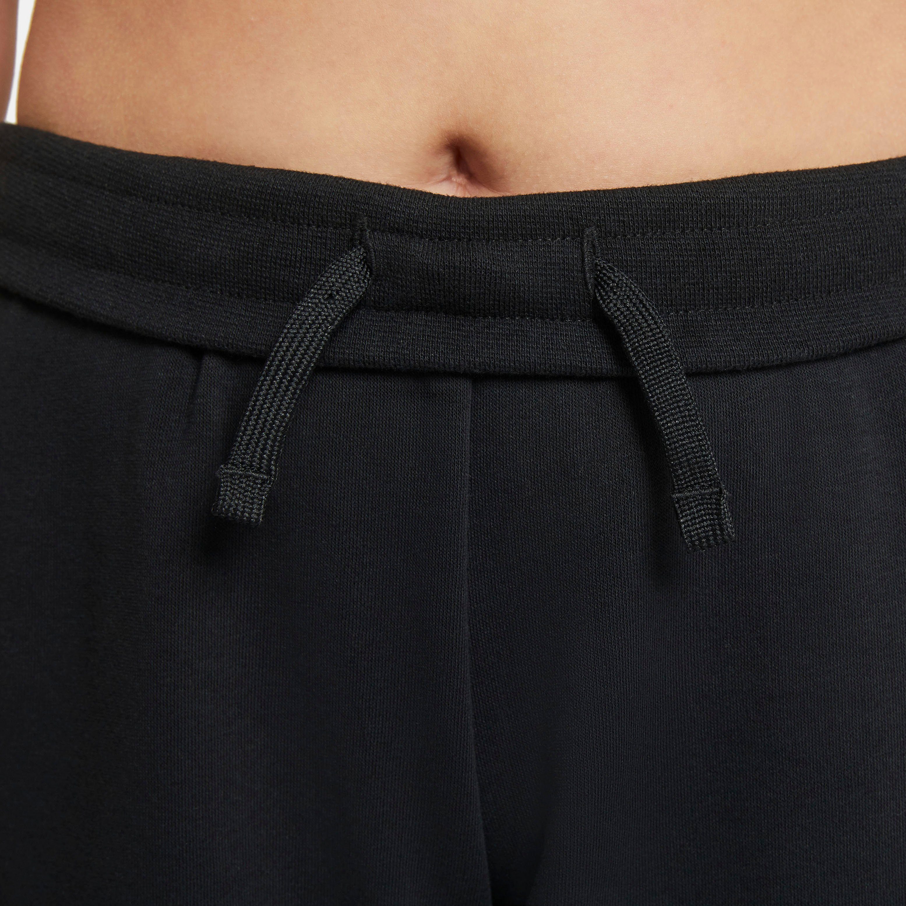 Nike Sportswear Jogginghose Club schwarz Pants (Girls) Big Kids' Fleece