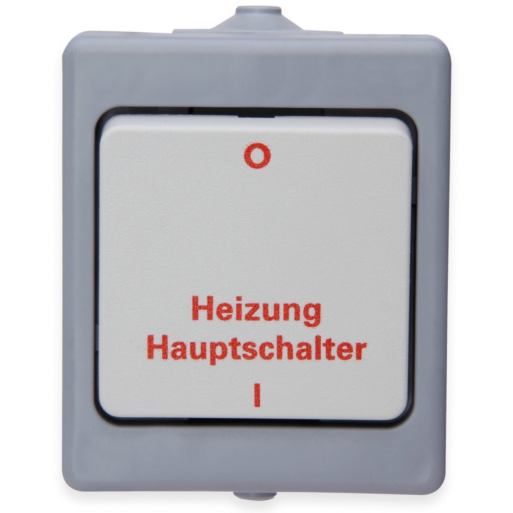 Kopp Schalter KOPP Feuchtraum-Heizungshauptschalter 567348009, grau