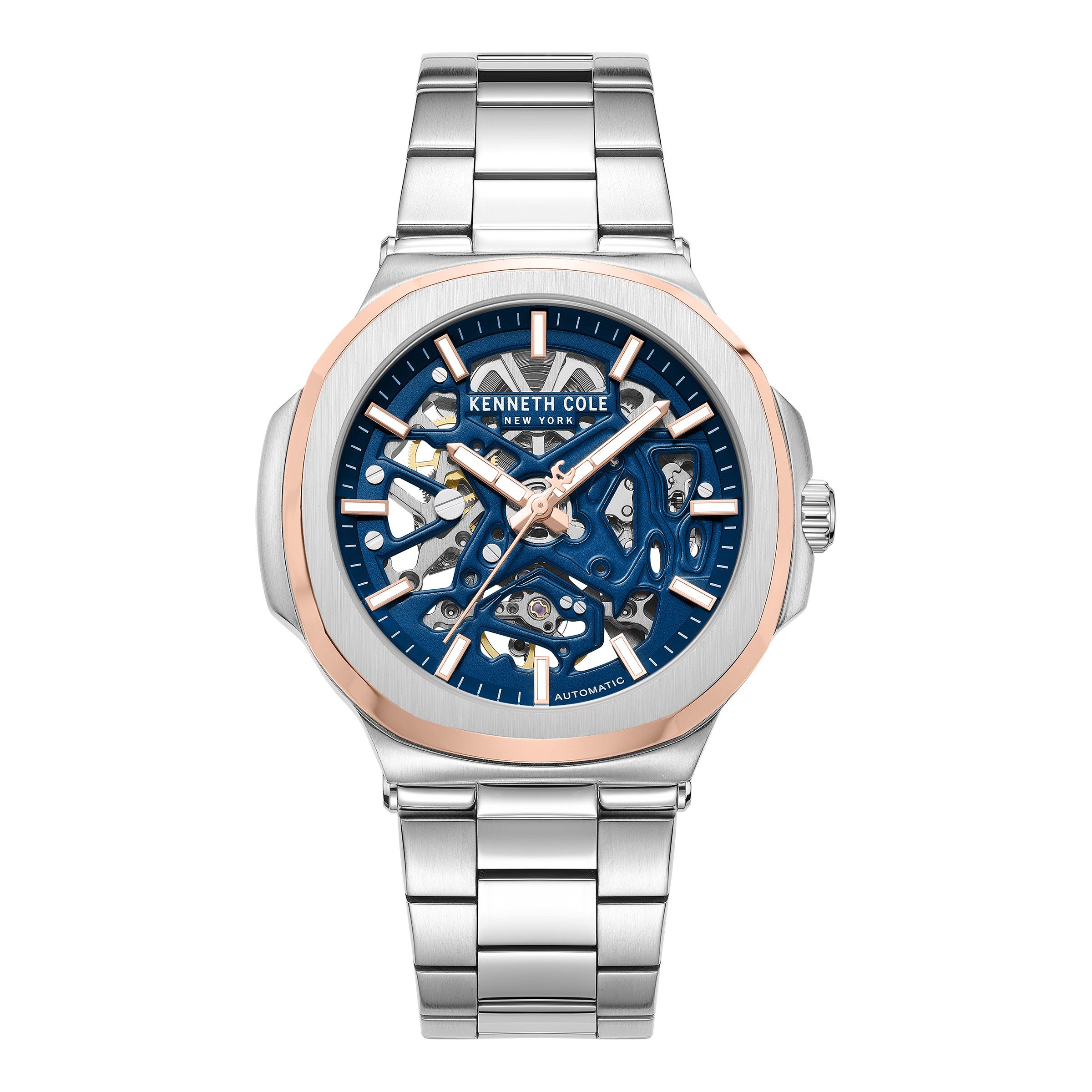 Kenneth Cole Automatikuhr Automatikuhr Herrenuhr 48 mm Automatik Herren