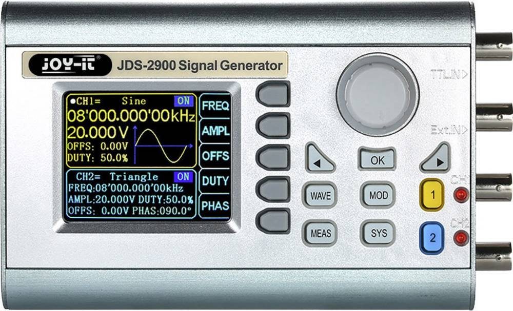 Joy-it Joy-it JDS2915 Funktionsgenerator akkubetrieben, Funktionsgenerator ne Labor-Netzteil