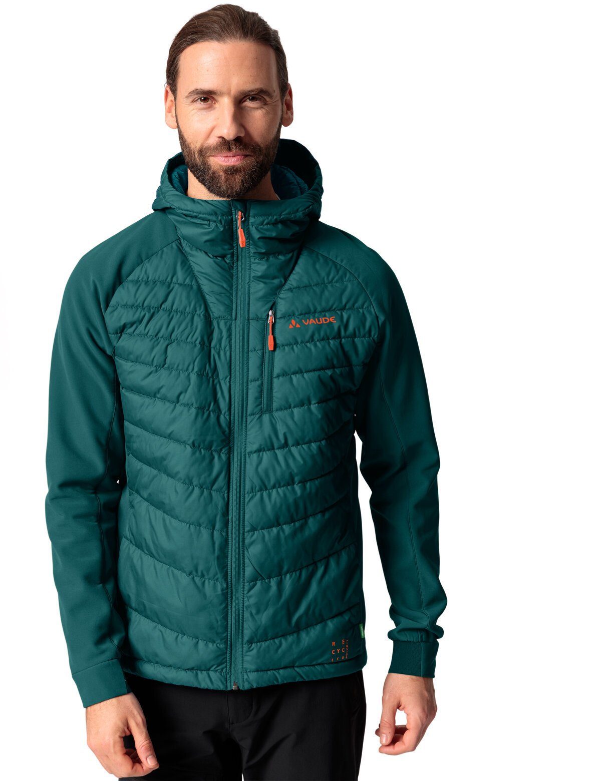 Men's Jacket Klimaneutral (1-St) VAUDE mallard kompensiert Hybrid green Outdoorjacke Elope