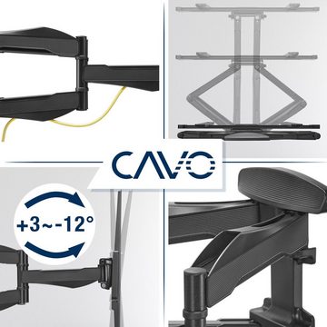 CAVO TV-Wandhalterung, (für 32 -70 Zoll Bildschirme bis 45 kg, max. VESA 400x400 mm)