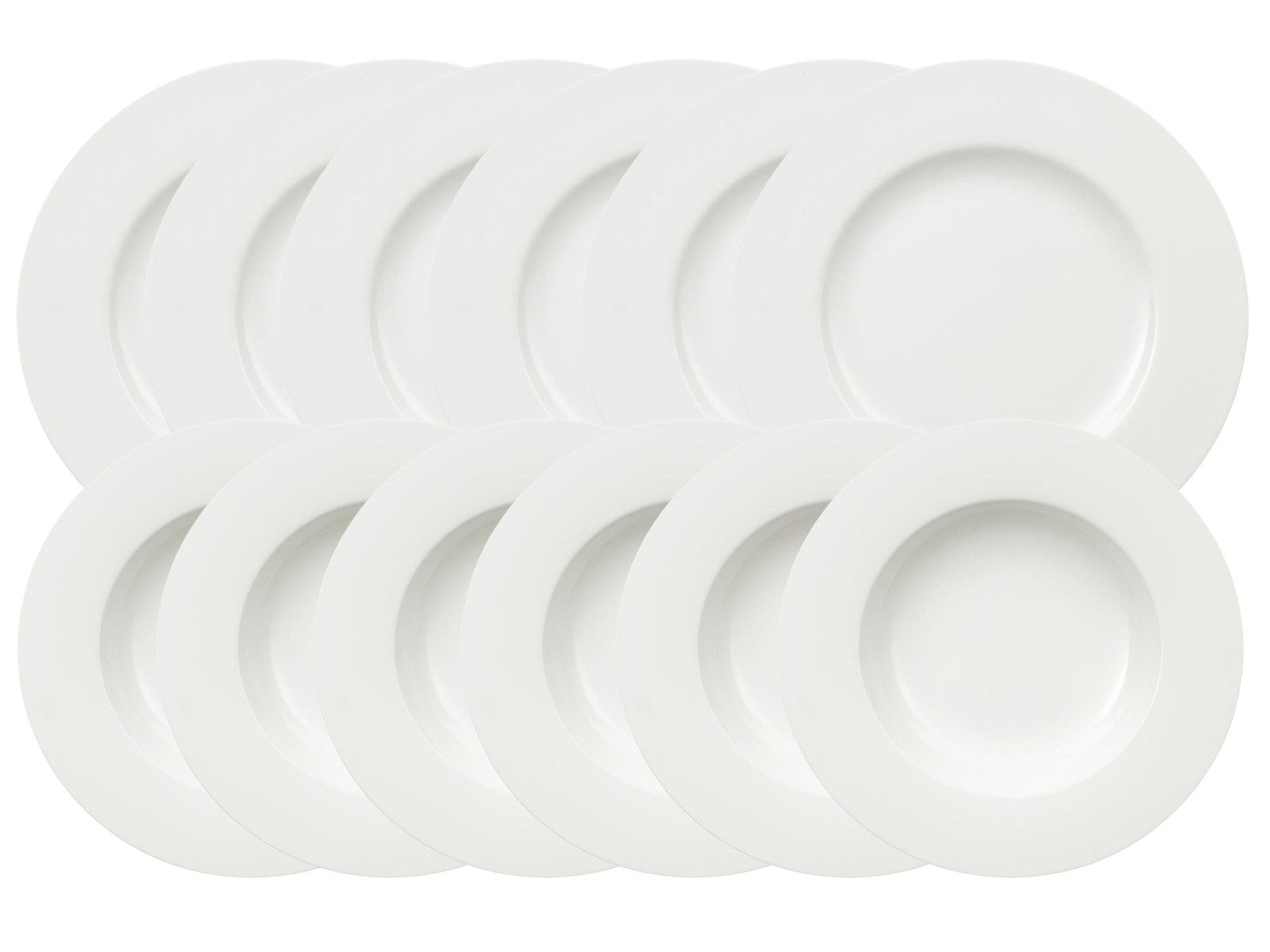 Villeroy & Boch Tafelservice Royal Tafelset I 12tlg, Premium Bone Porcelain