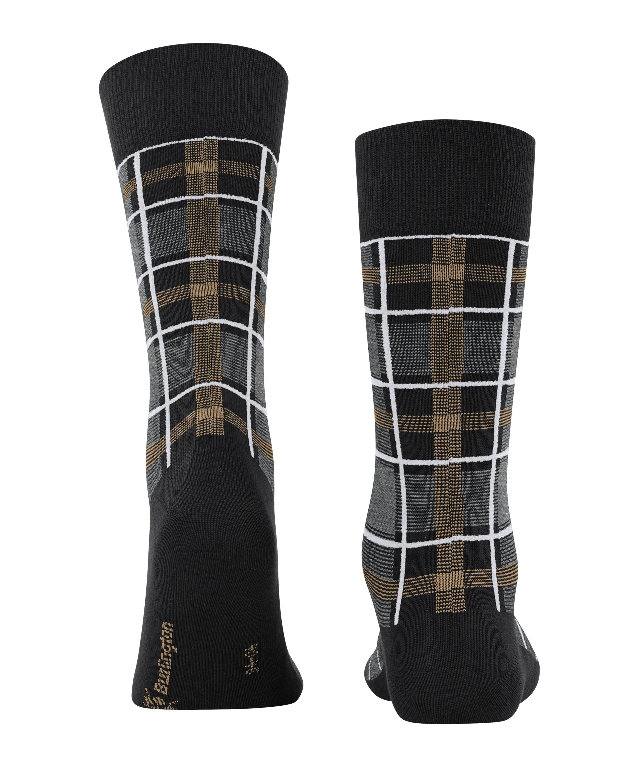 Heritage Check Burlington (1-Paar) (3000) black Socken