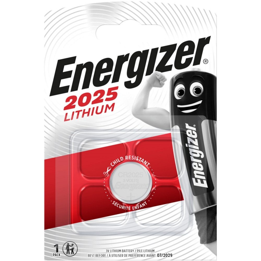 Energizer Knopfzelle für kleine elektronische Geräte. Knopfzelle, (3 V V), Geringer Stromverbrauch
