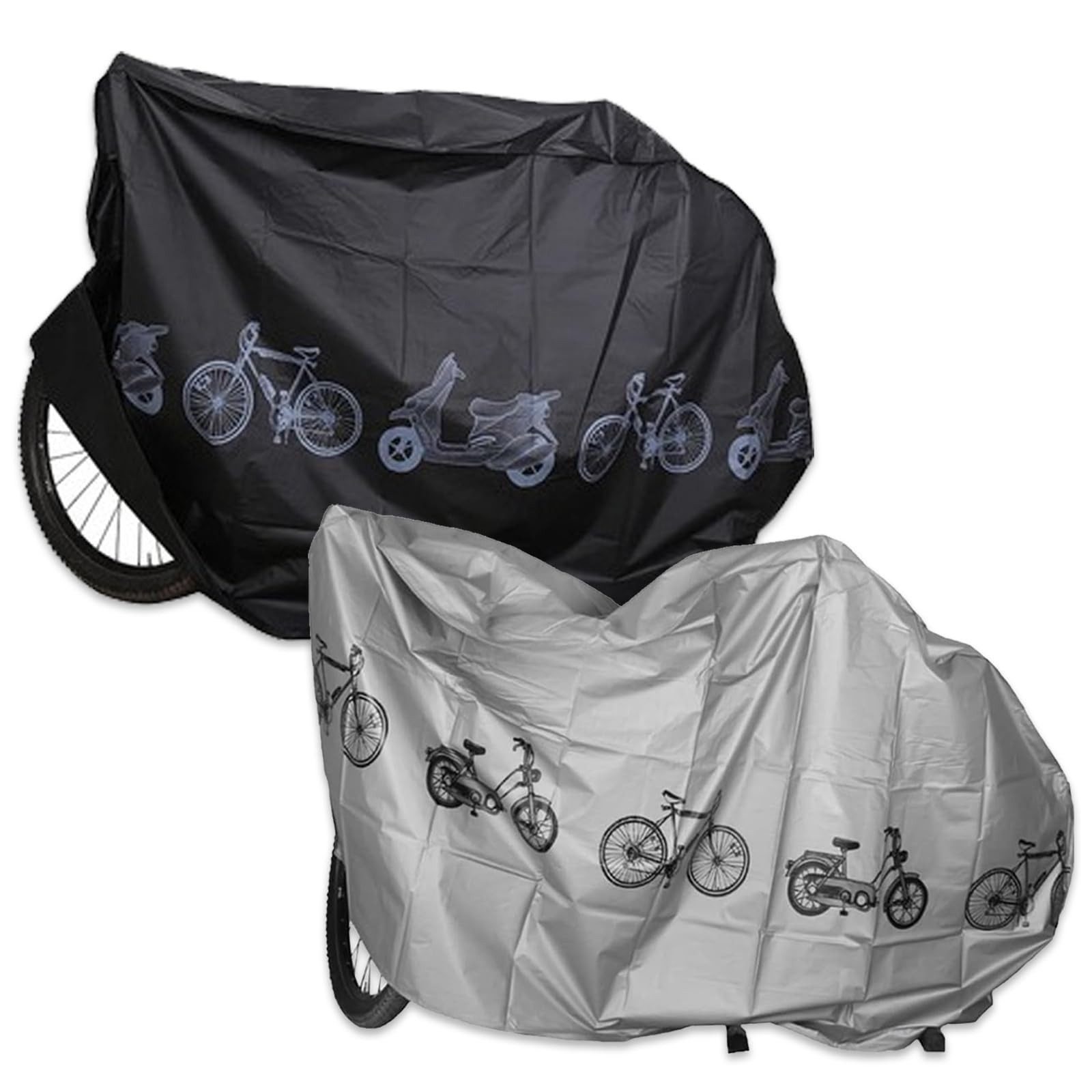 Diwzbyn Fahrradschutzhülle Wasserdicht Anti-Staub UV Abdeckung Fahrrad Regenschutz (1-St), Fahrrad Abdeckplane Fahrradabdeckung Fahrradplane Fahrrad Garage