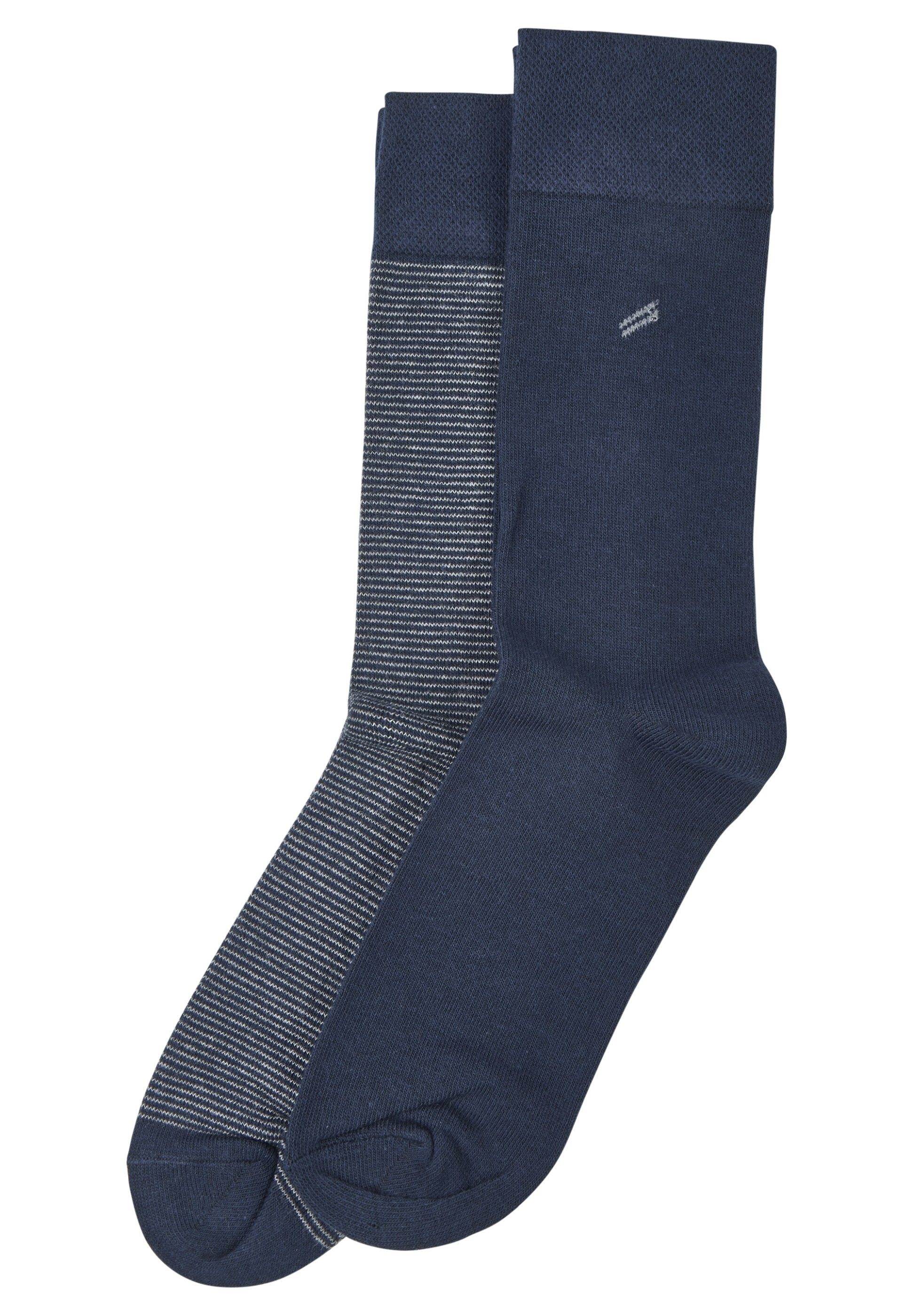 HECHTER PARIS Socken (2-Paar), Doppelpack Socken hochwertiger
