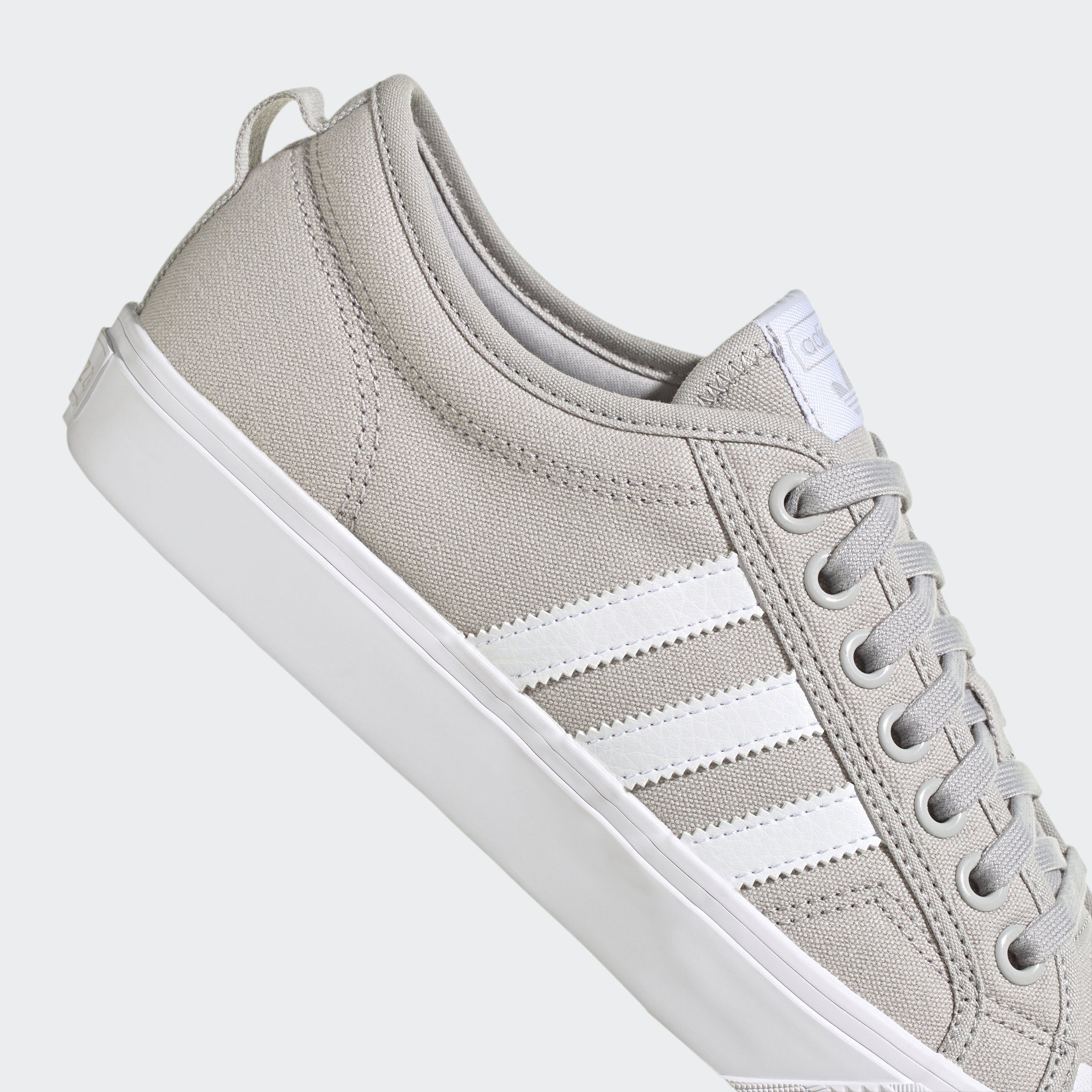 Sneaker White adidas Cloud Originals White / Grey / Two NIZZA Cloud