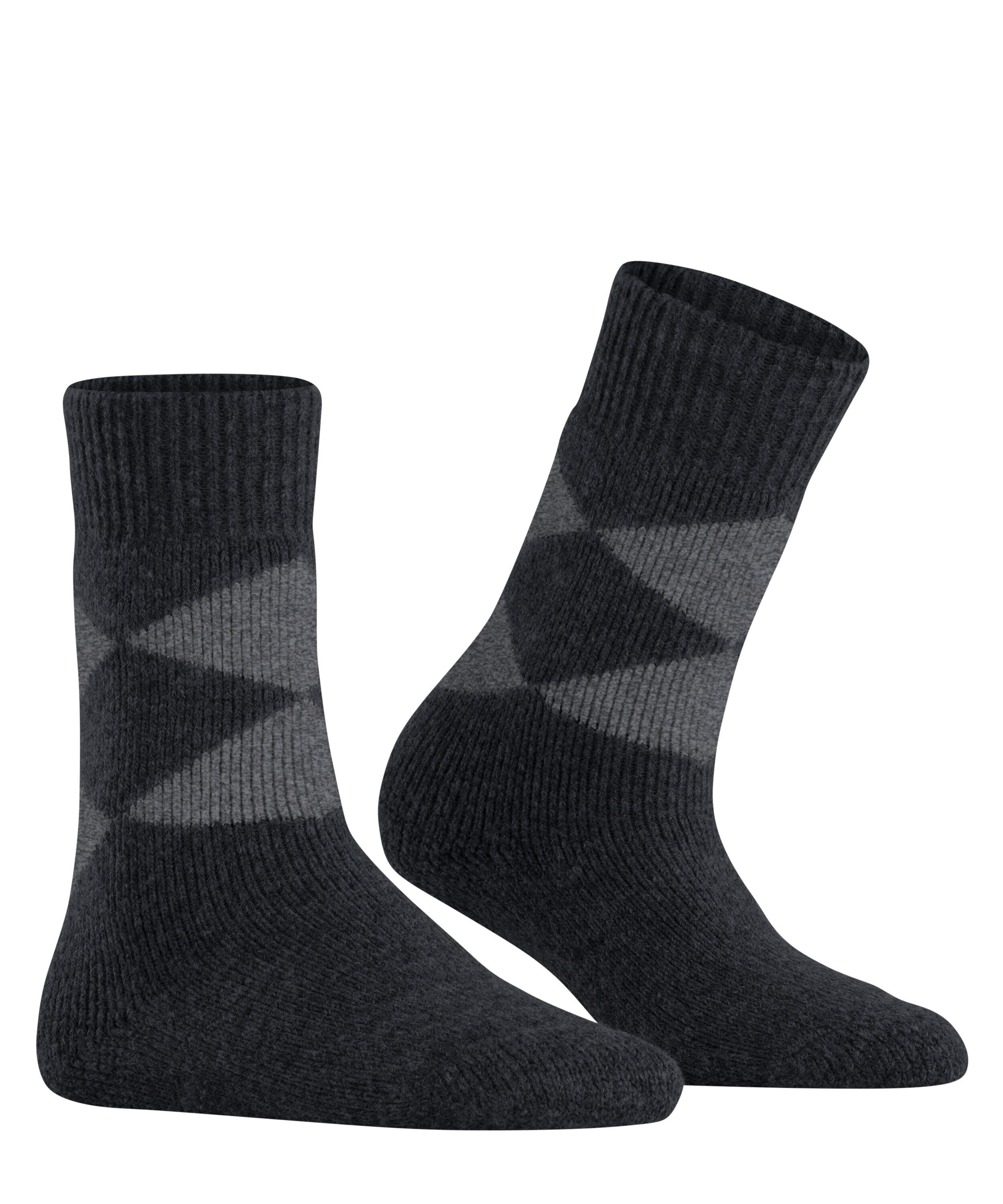 Burlington Haussocken Burlington Cosy Argyle Damen (1-Paar)