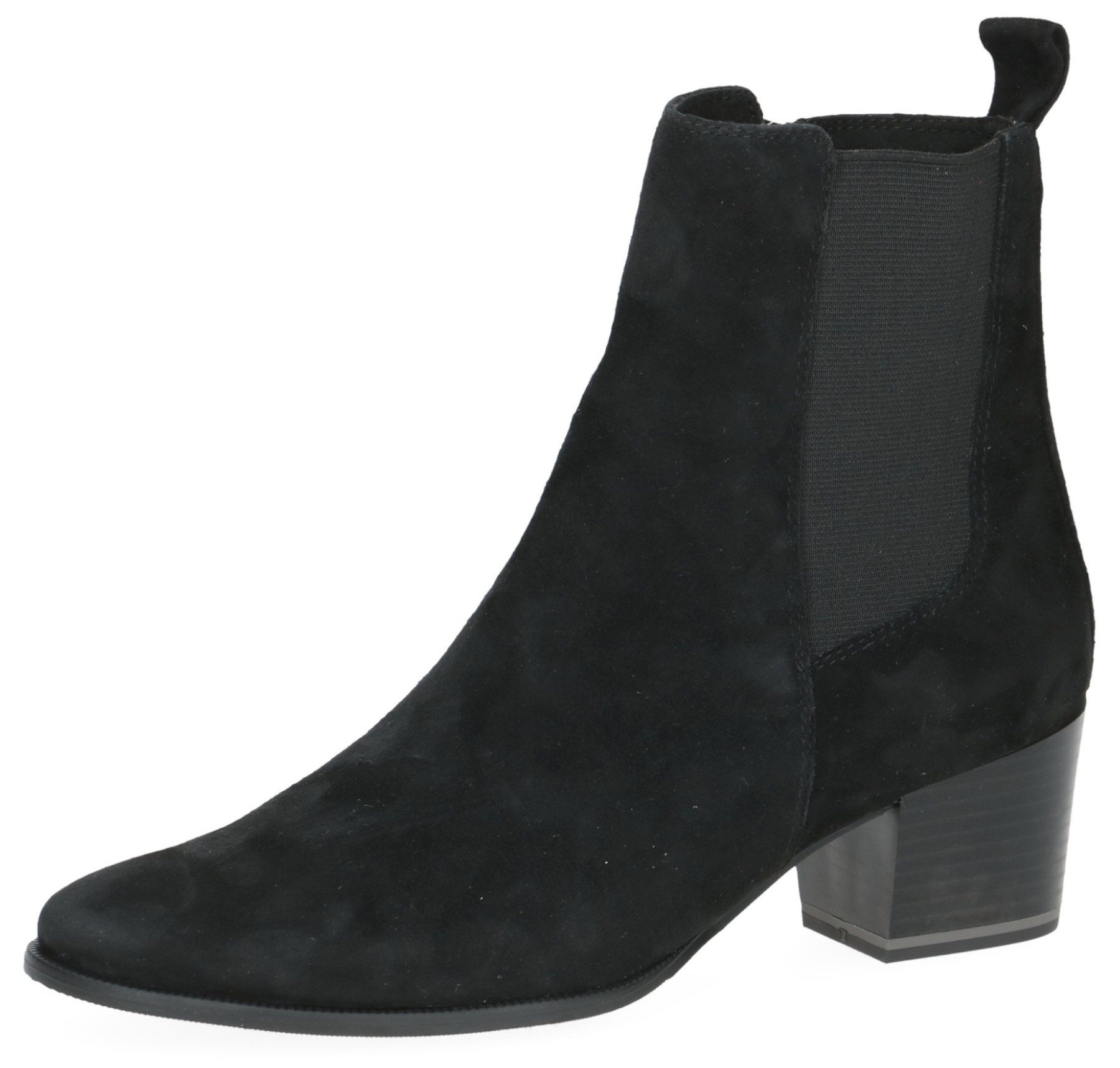 Caprice 9-25304-45 004 Black Suede Stiefelette günstig online kaufen