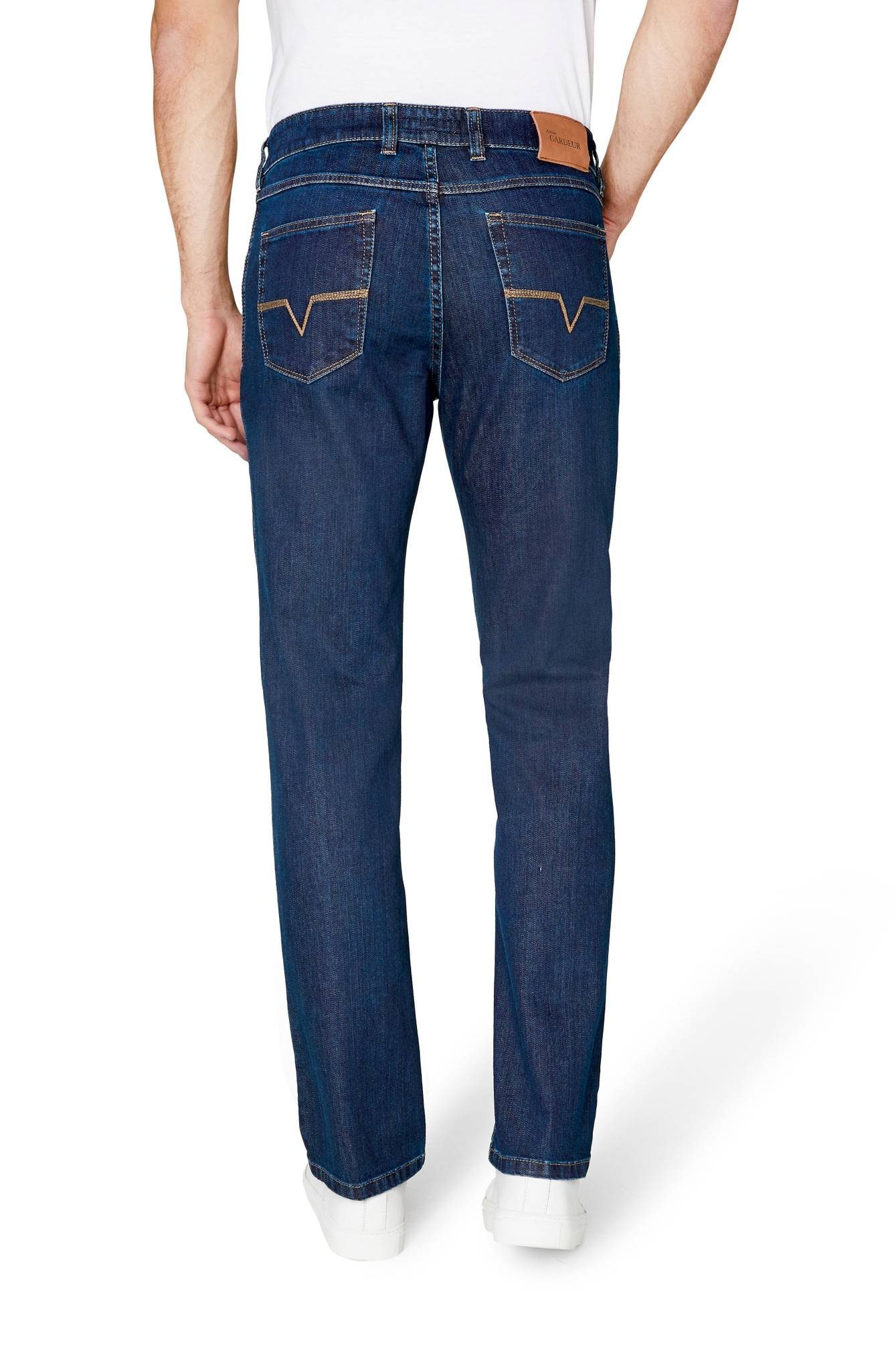 (0067) GARDEUR Indigo NEVIO-11 5-Pocket-Jeans Atelier 5-Pocket-Jeans