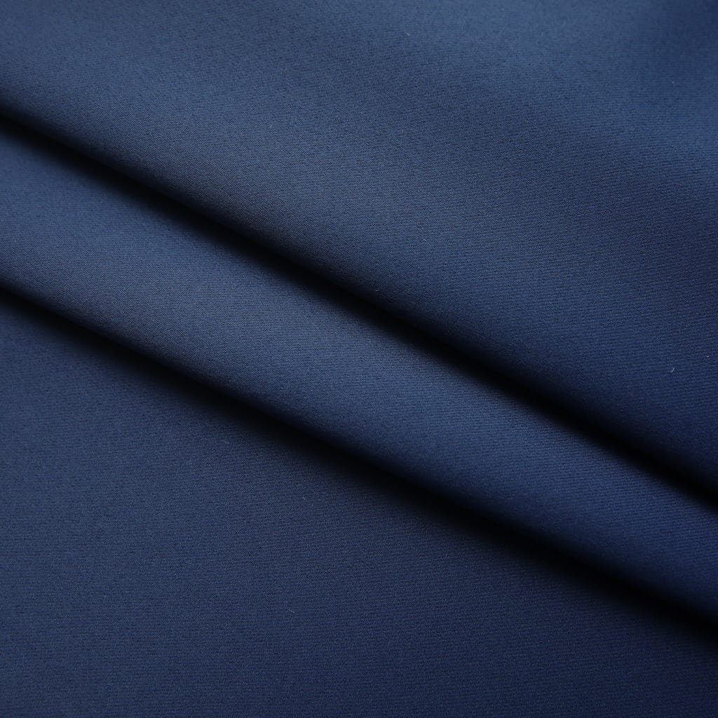 Haken (1 furnicato, Verdunkelungsvorhänge Stk. St) mit 140x245cm, 2 Vorhang Blau