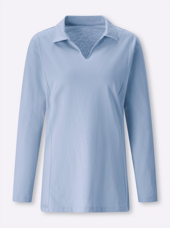Sieh an! T-Shirt Poloshirt Langarm