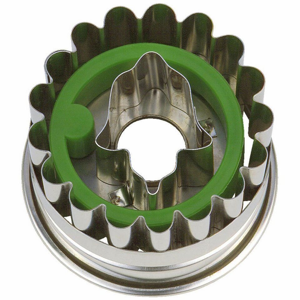 STÄDTER Ausstechform Linzer mit Auswerfer Linzer Glocke Ø 4.8 cm ... STÄDTER Ausstechform Linzer mit Auswerfer Linzer Glocke Ø 4.8 cm ...